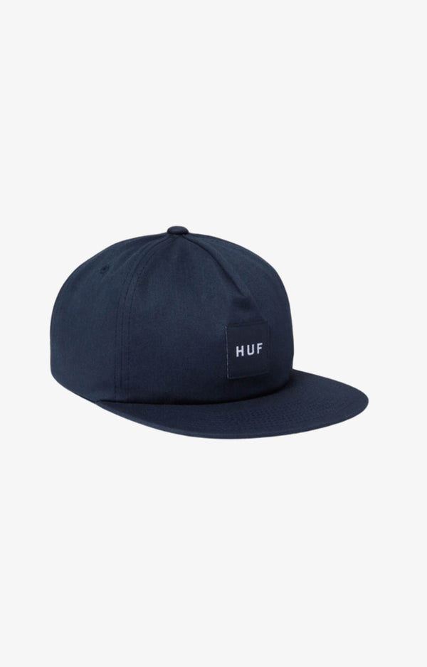 Huf Set Snapback Headwear, Navy