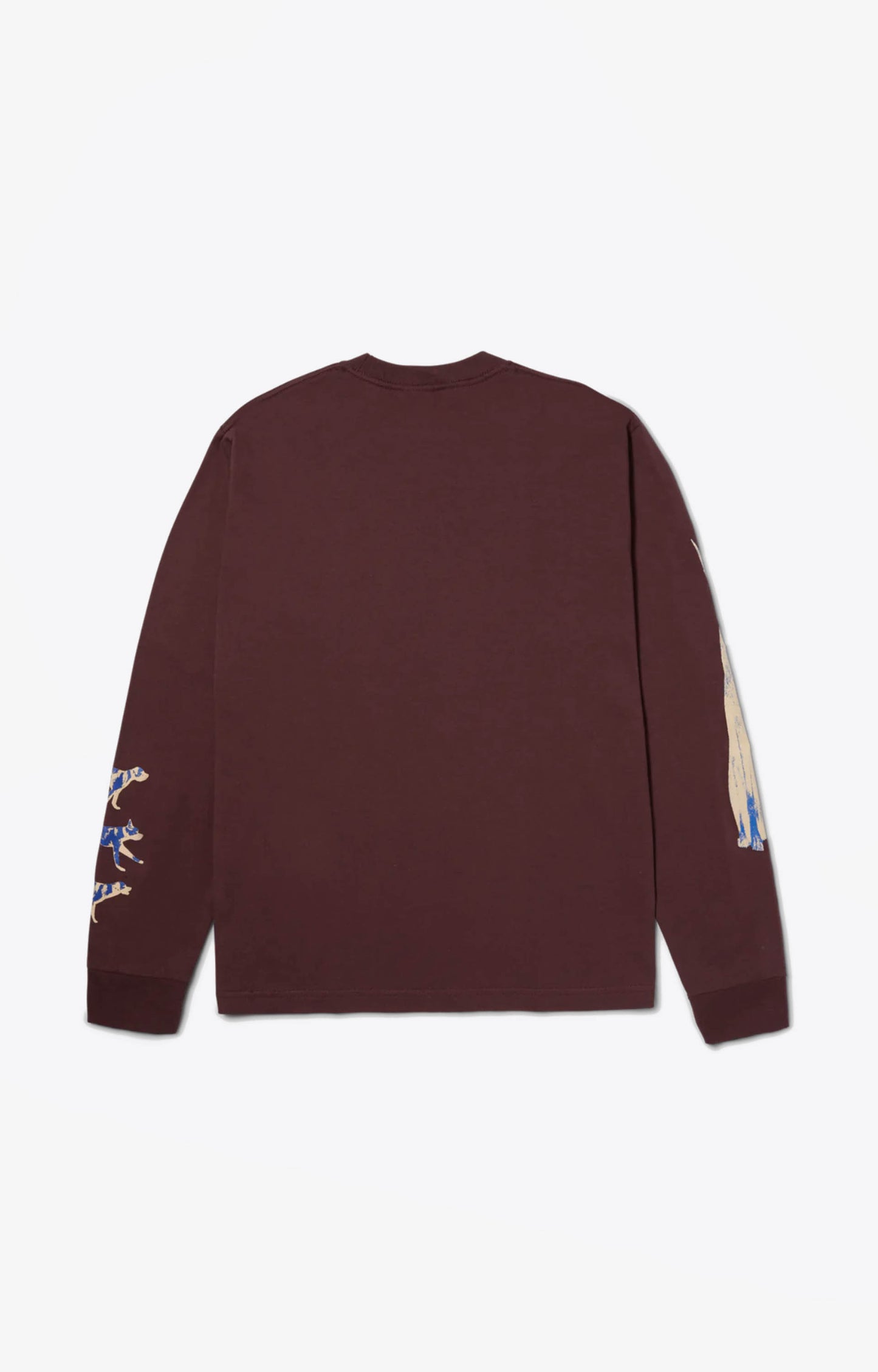 HUF Red Means Go Longsleeve T-Shirt, Eggplant
