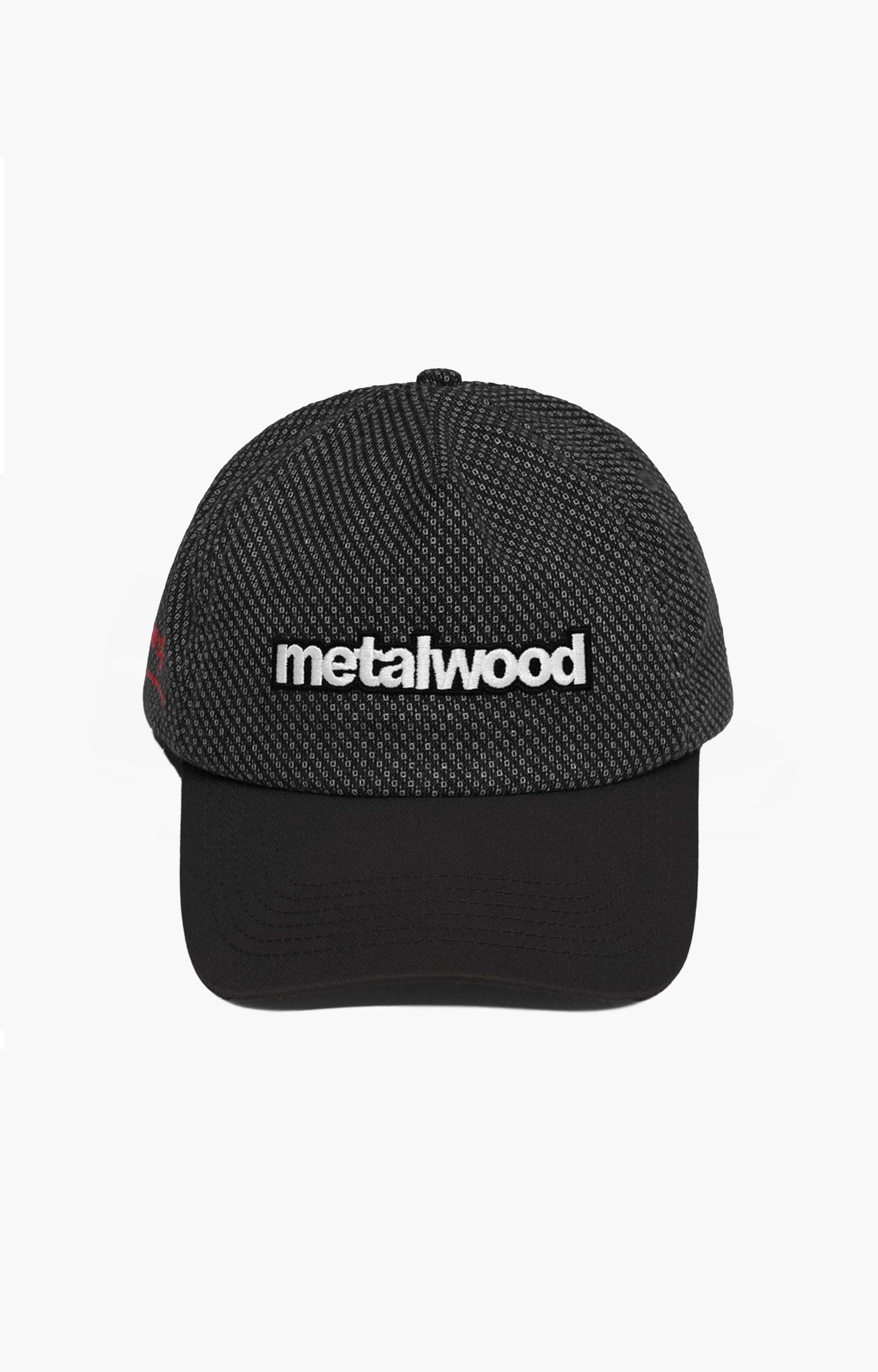 Metalwood Pro Tip Snapback Hat, Black