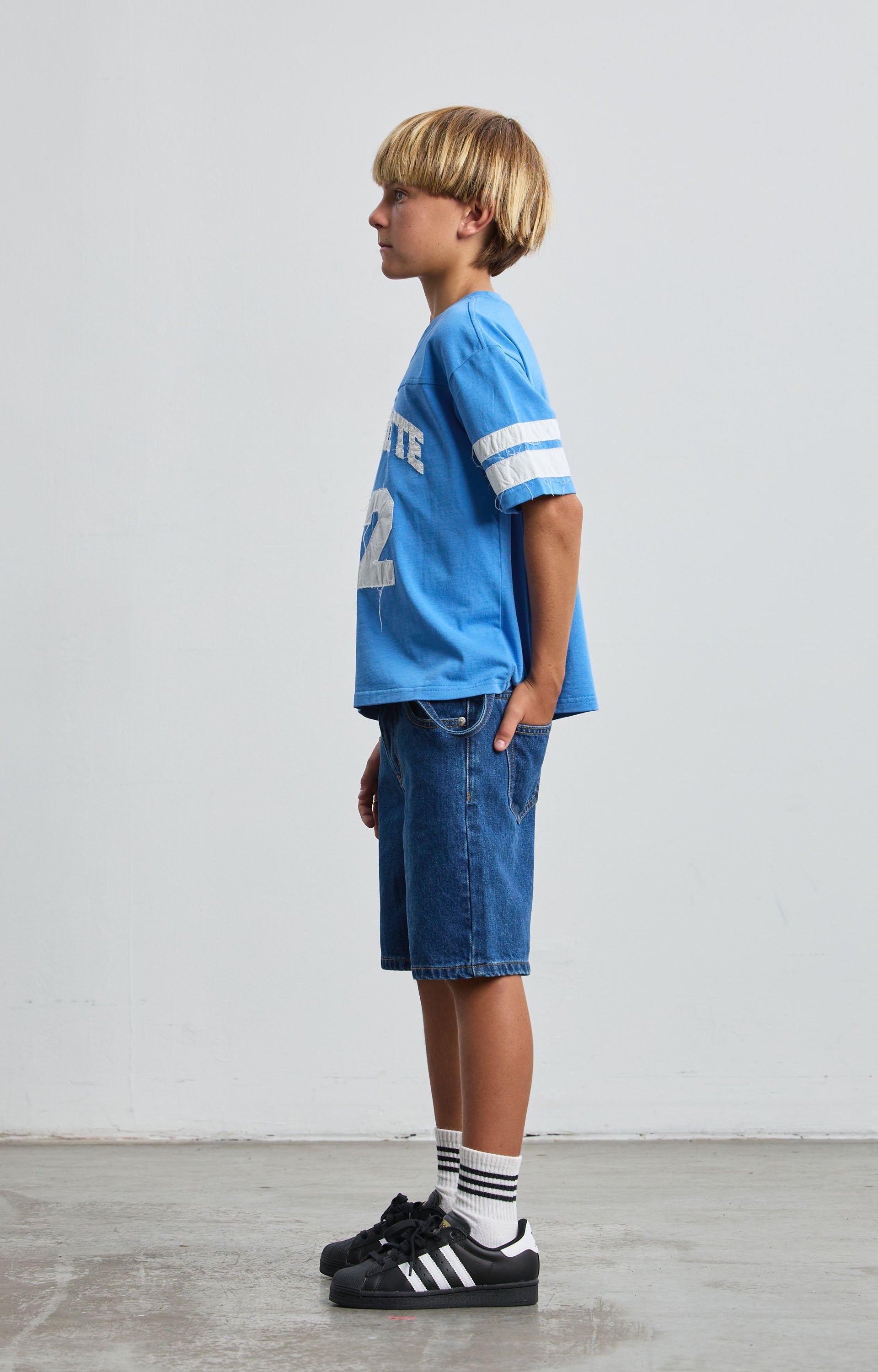 Concrete Youth League T-Shirt, Royal Blue