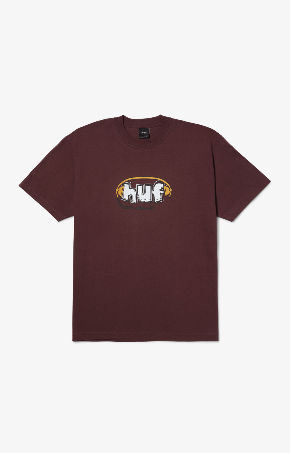 HUF Plug Me in T-Shirt, Eggplant
