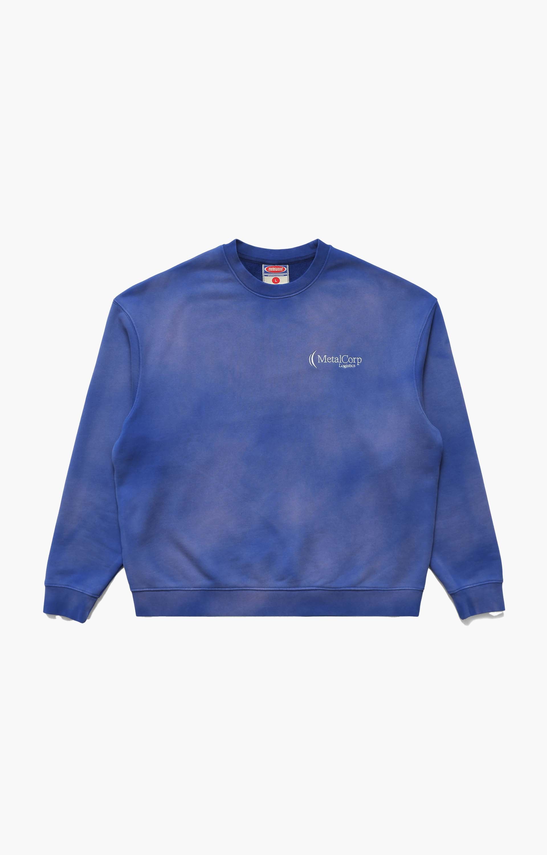 Metalwood Metalcorp Crewneck Sweatshirt, Azure
