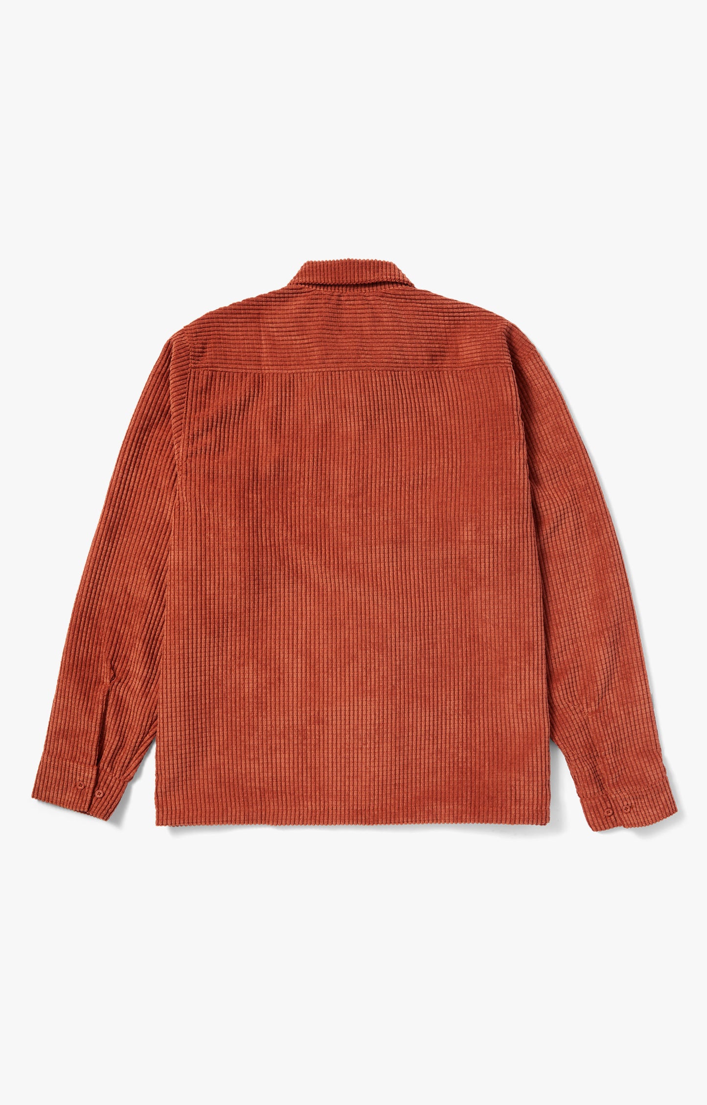 HUF Cornelius Zip Shirt, Rust