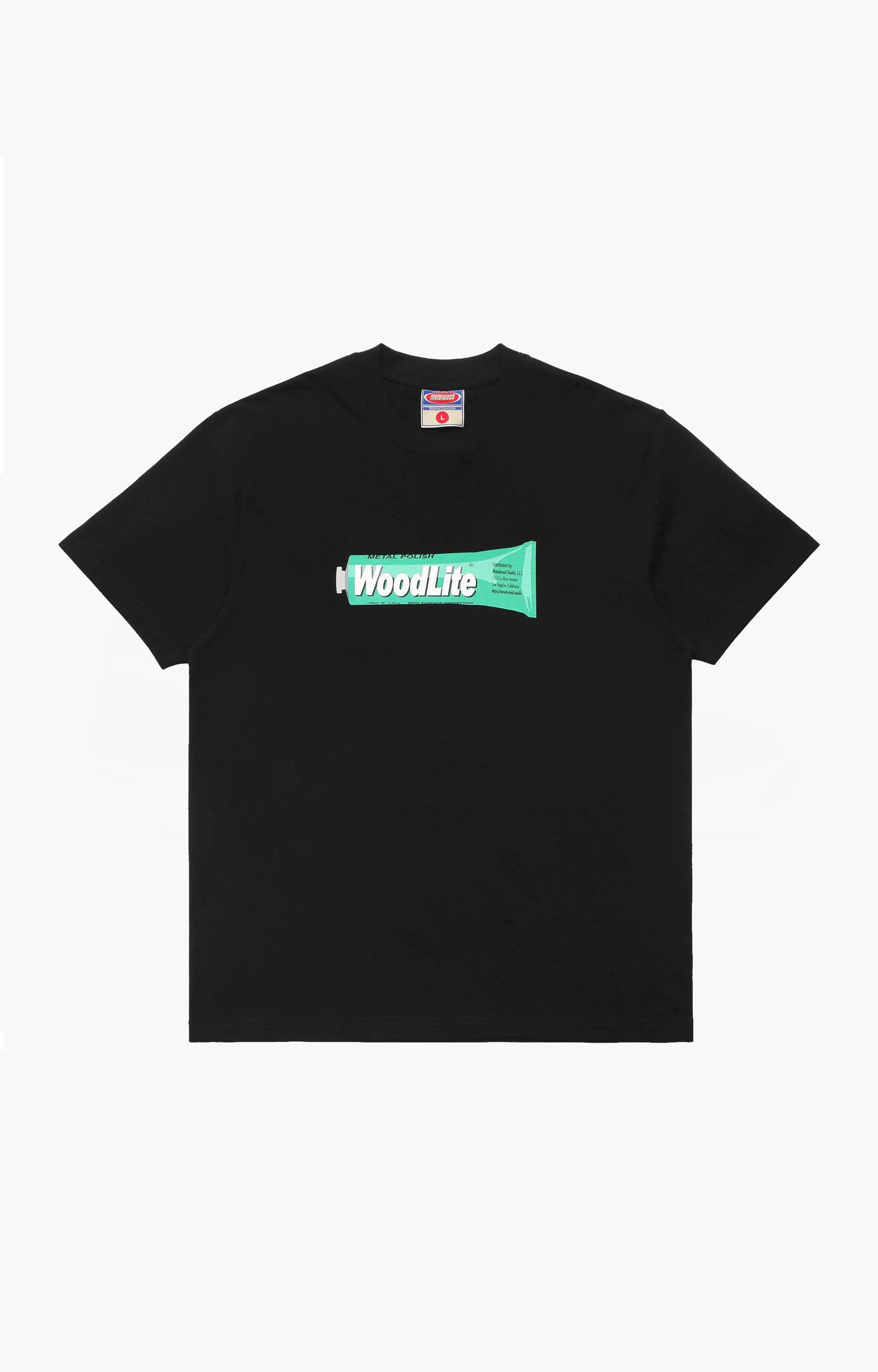 Metalwood Woodlite T-Shirt, Black