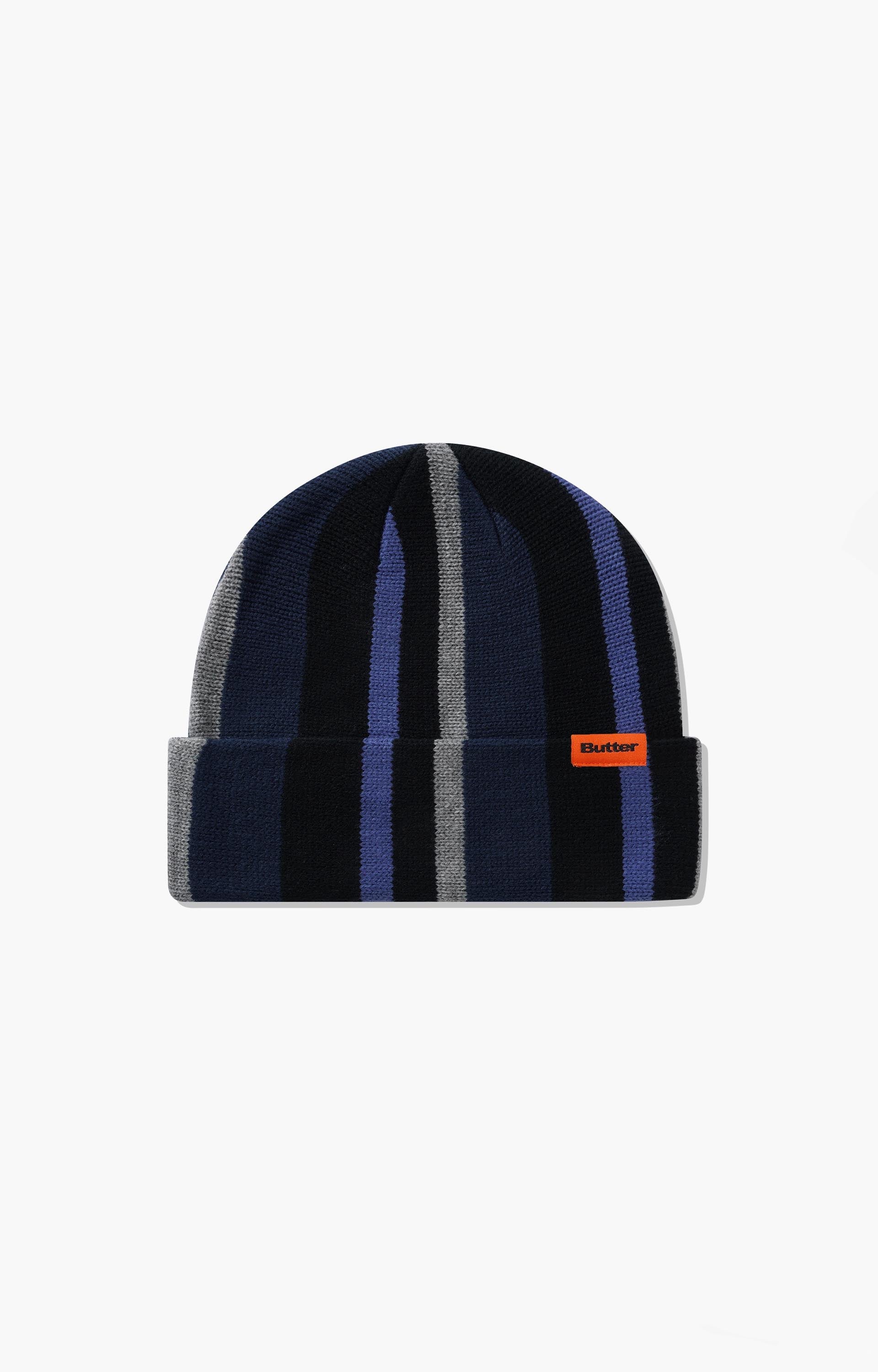 Butter Goods Kingston Cuff Beanie Headwear, Navy