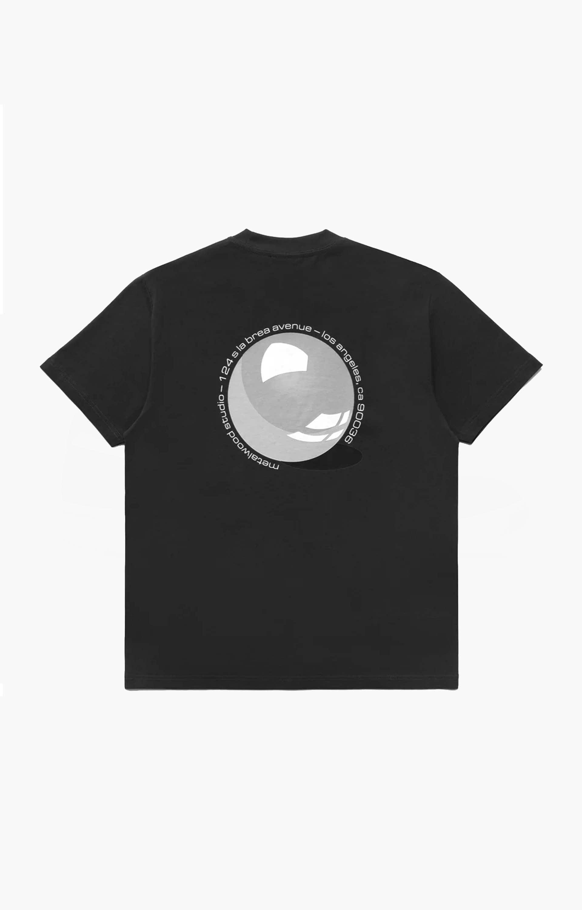 Metalwood Pool T-Shirt, Black