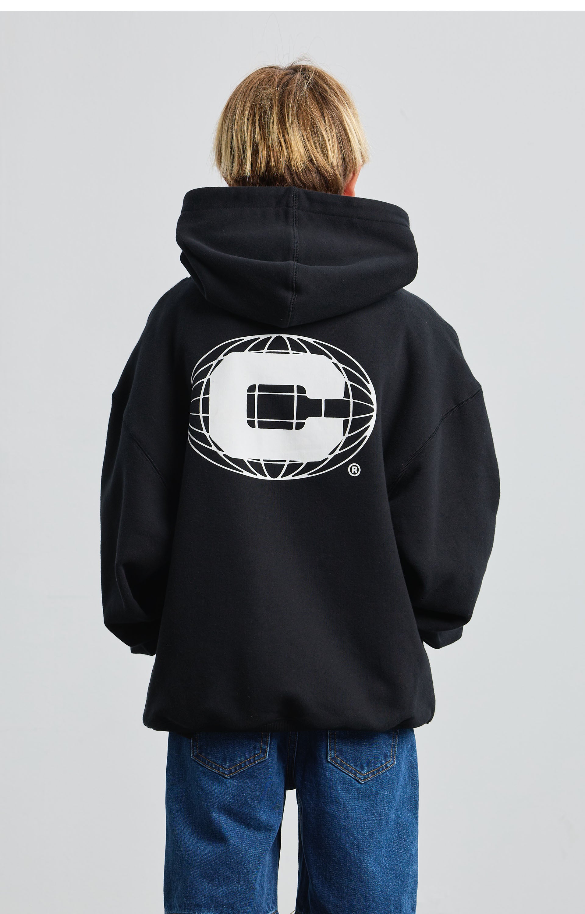 Concrete Youth International Hoodie, Black