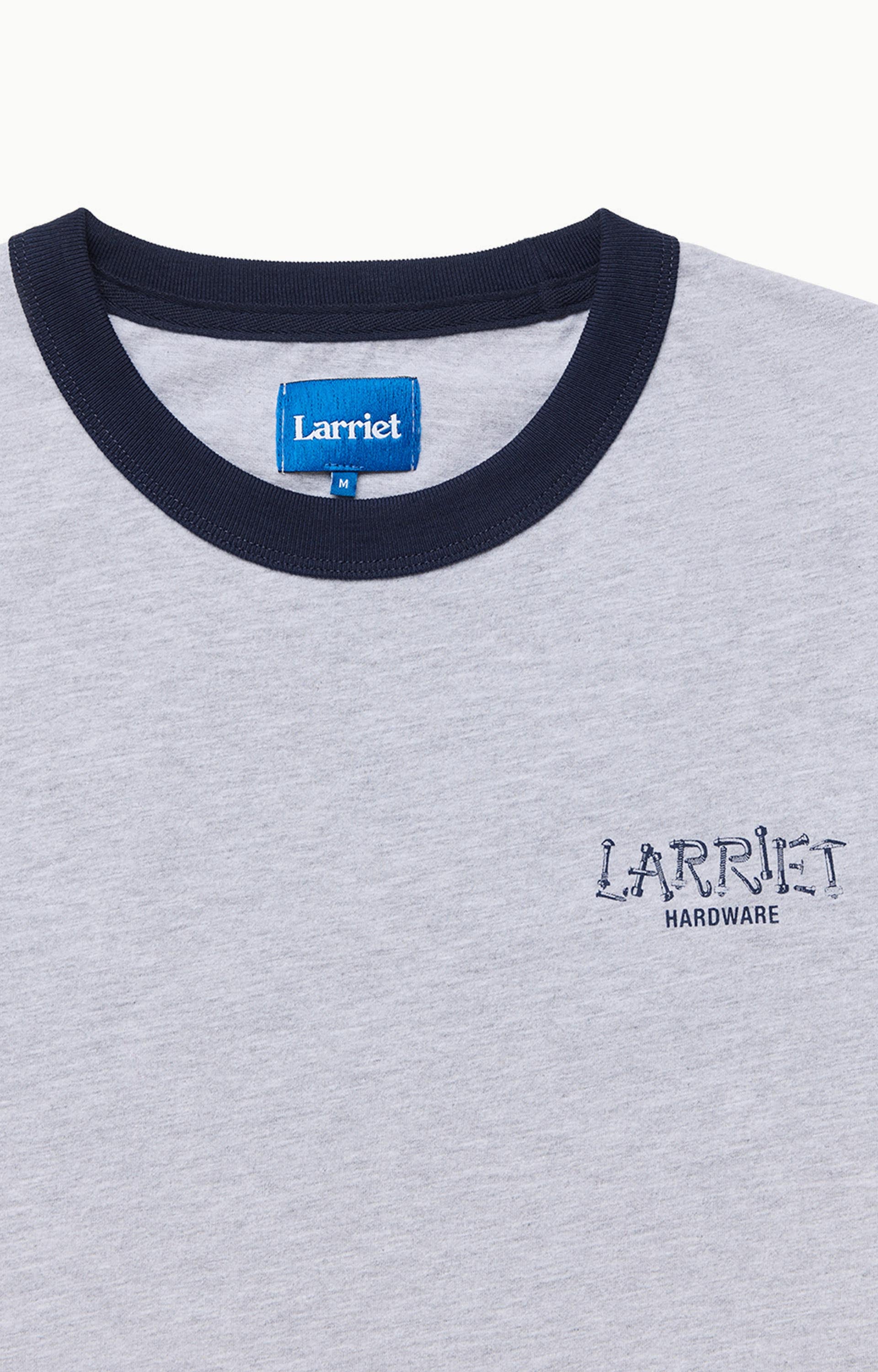 Larriet Hardware T-Shirt, Grey Marle