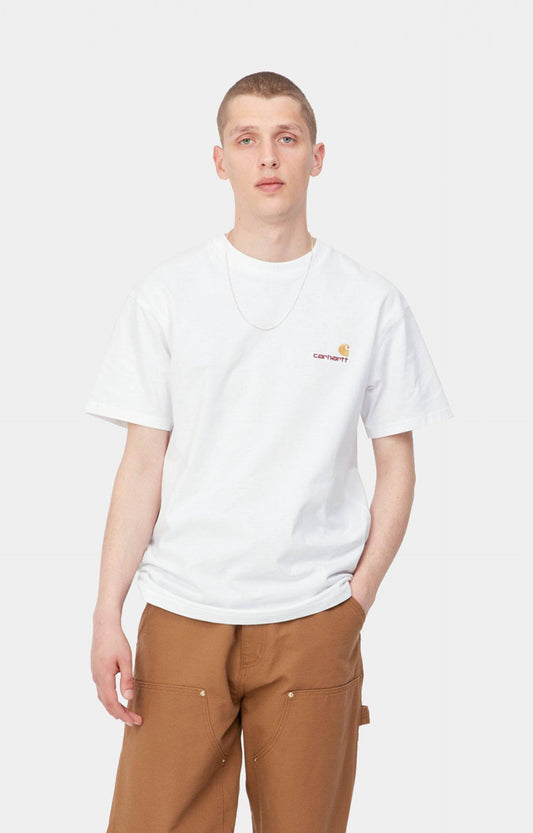 Carhartt WIP American Script T-Shirt, White