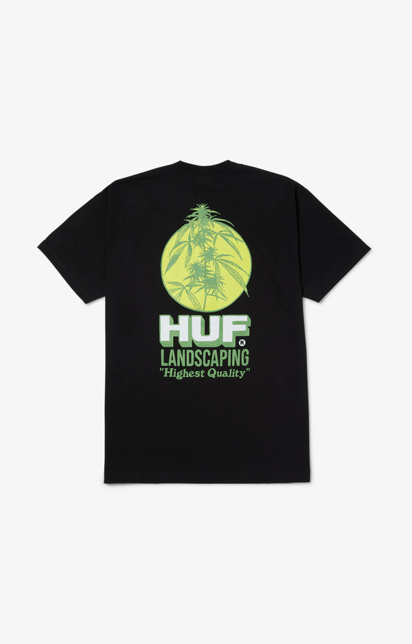 HUF Landscaping T-Shirt, Black