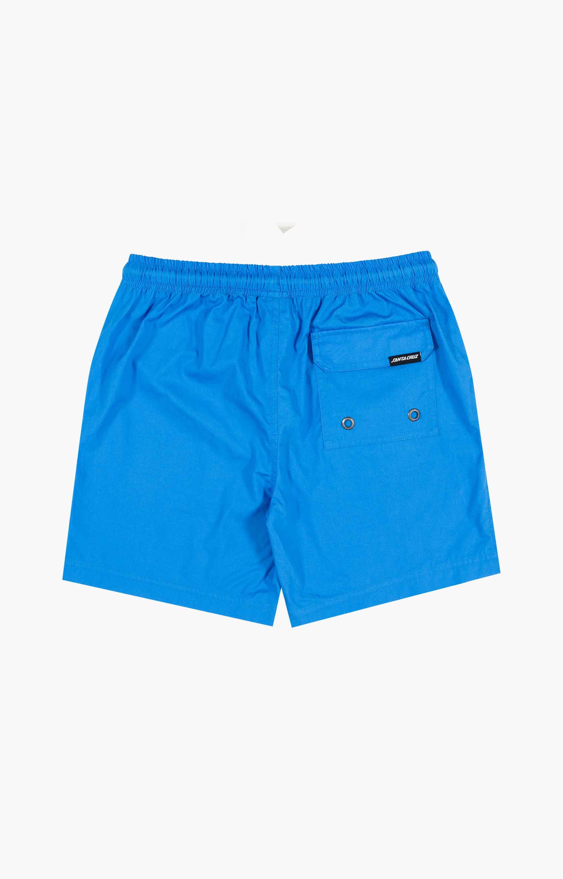 Santa Cruz Cruzier Solid Beach Short, Blue