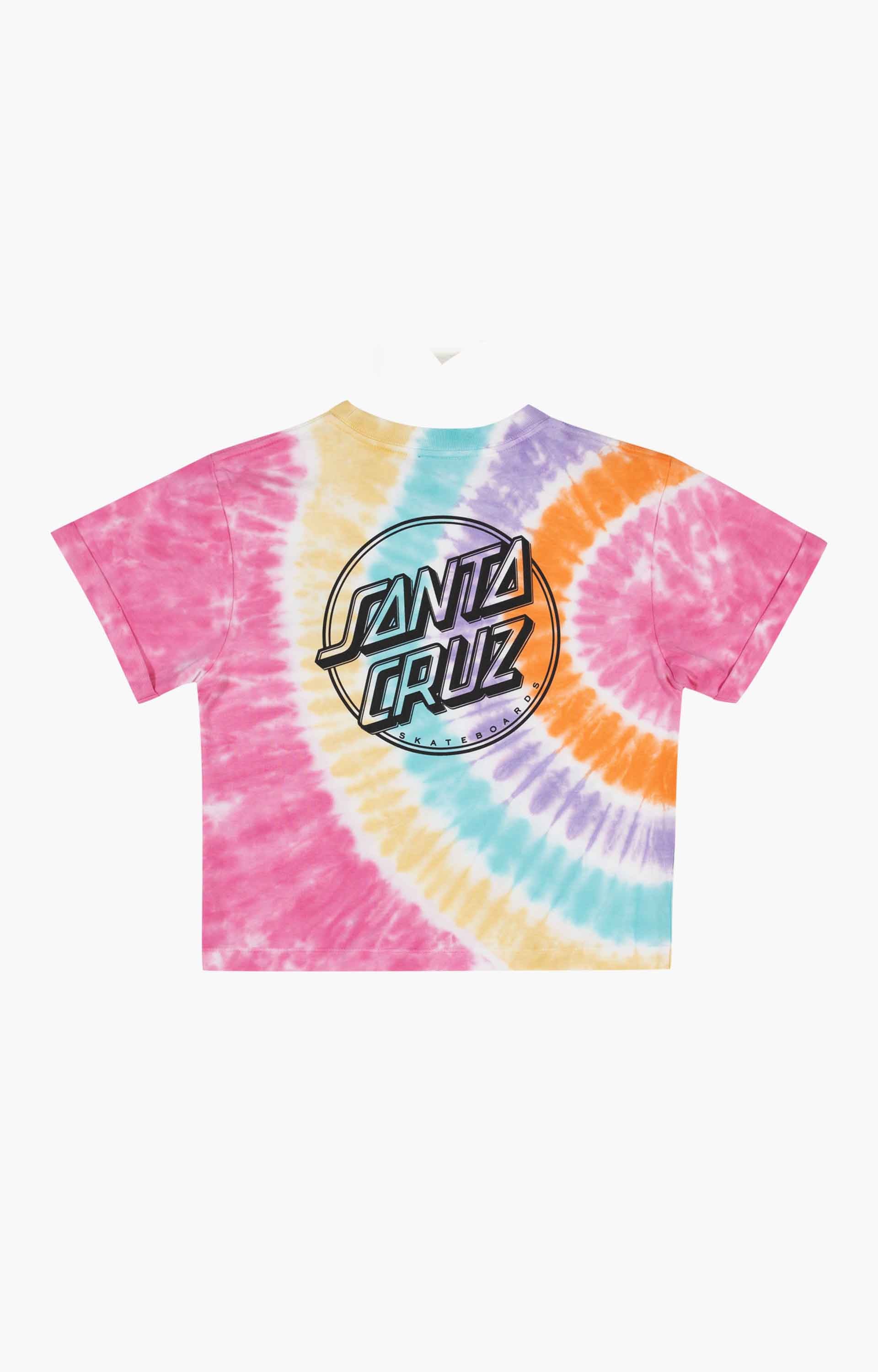 Santa Cruz Contra Dot Mono T-Shirt, Multi Tie Dye
