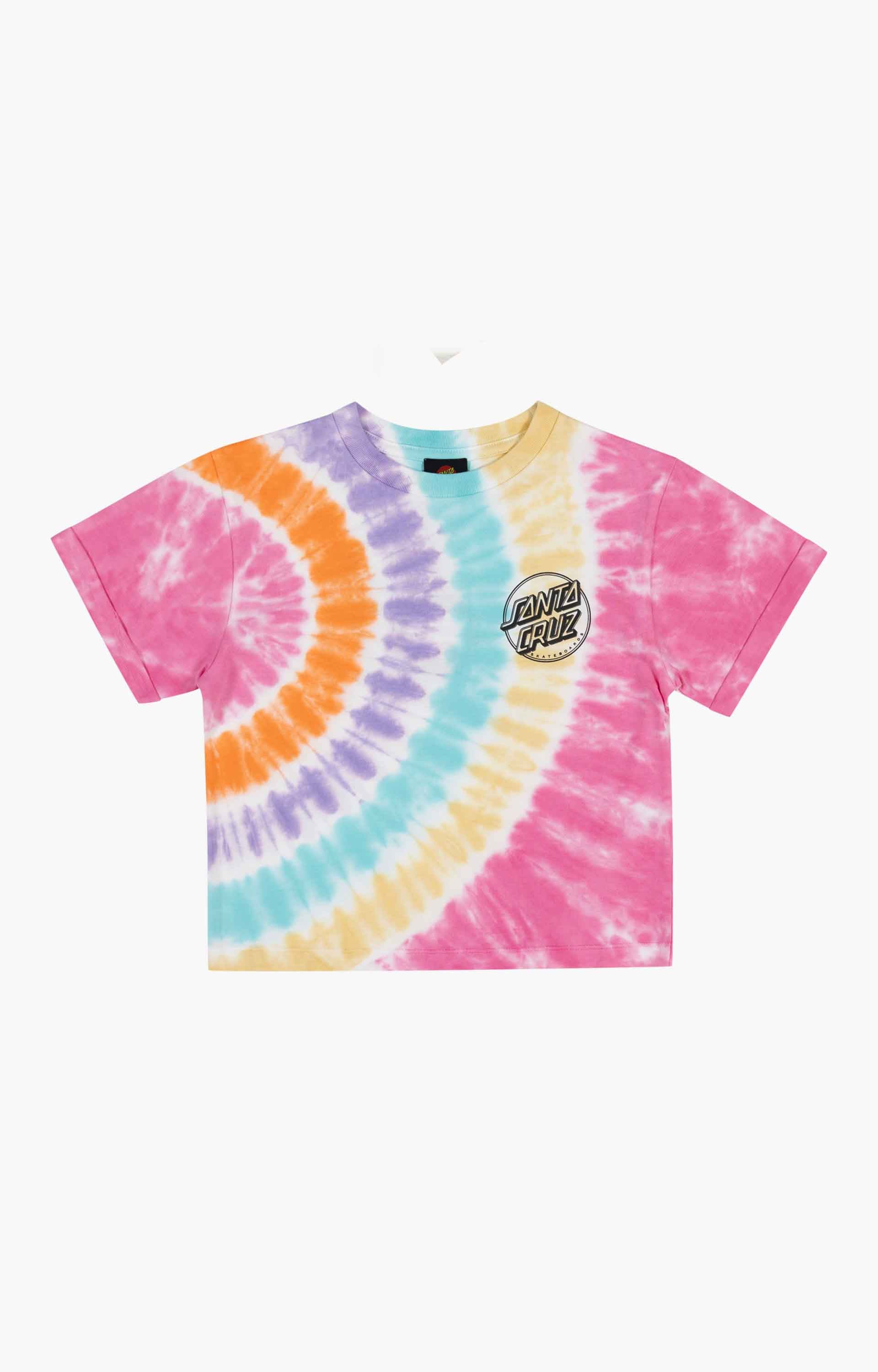 Santa Cruz Contra Dot Mono T-Shirt, Multi Tie Dye