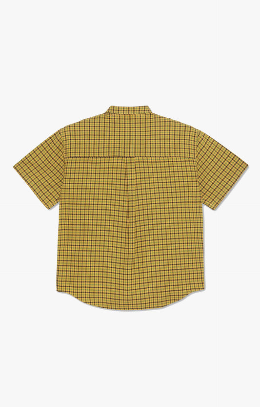 Polar Skate Co Mitchell Twill Shirt, Yellow