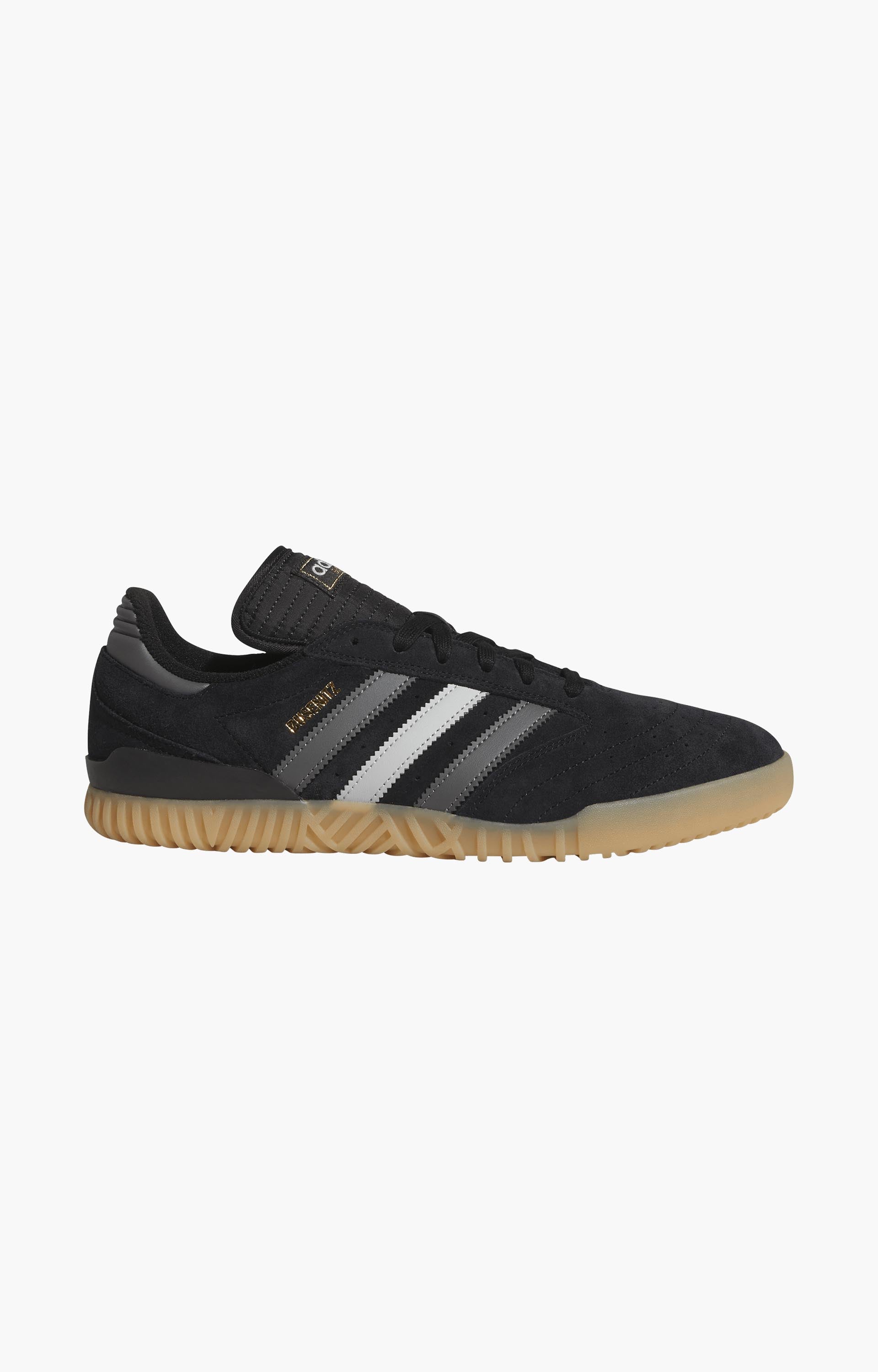 Adidas Busenitz Indoor Sup HQ4700 Shoes, Core Black/Grey Four/Grey Two