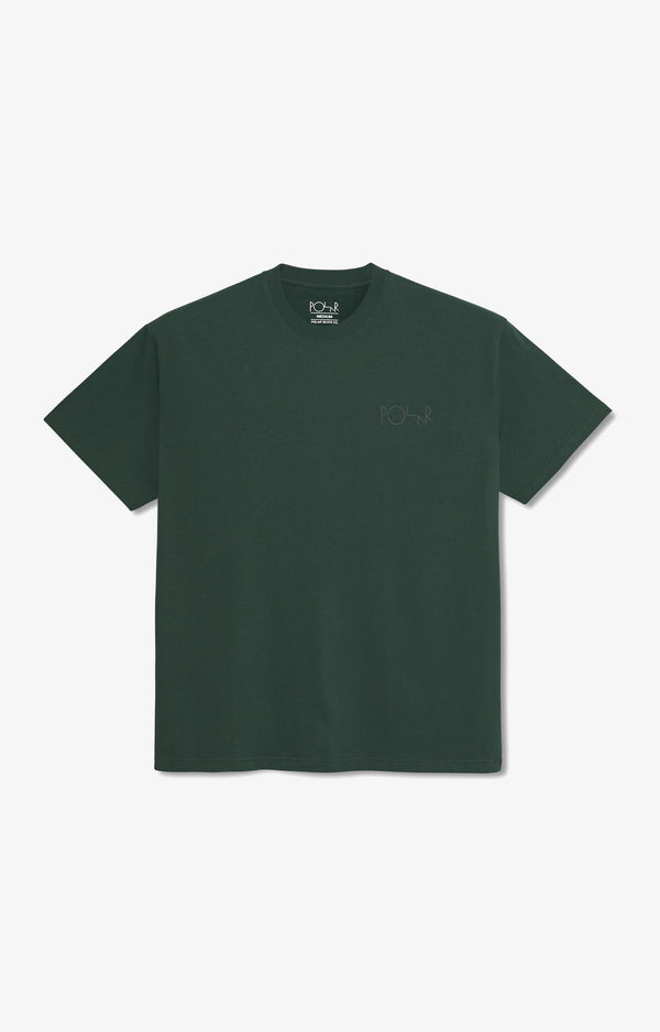 Polar Skate Co Stroke Logo T-Shirt, Green