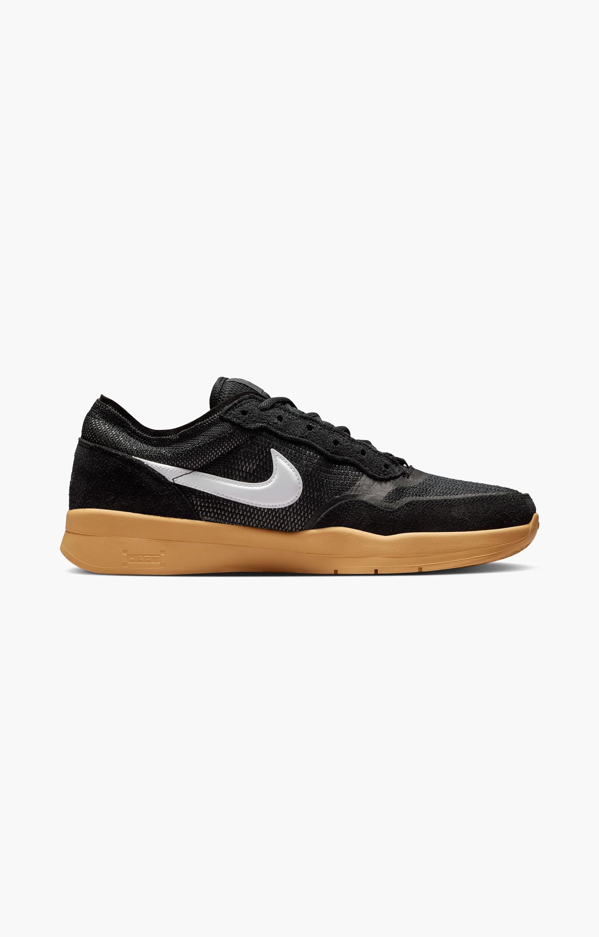 Nike SB PS8 Shoe, Black/White/Gum/Yellow