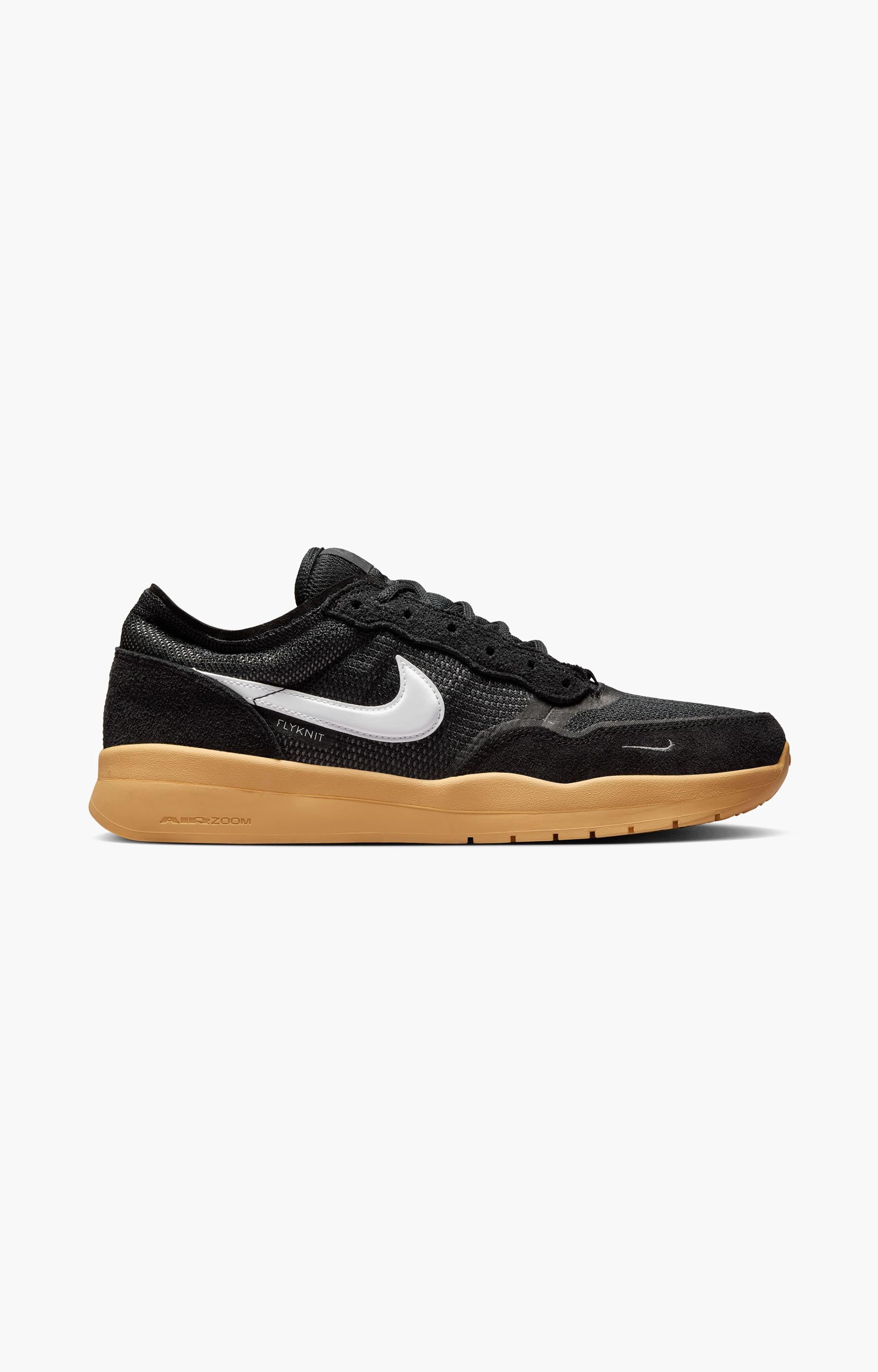 Nike SB PS8 Shoe, Black/White/Gum/Yellow