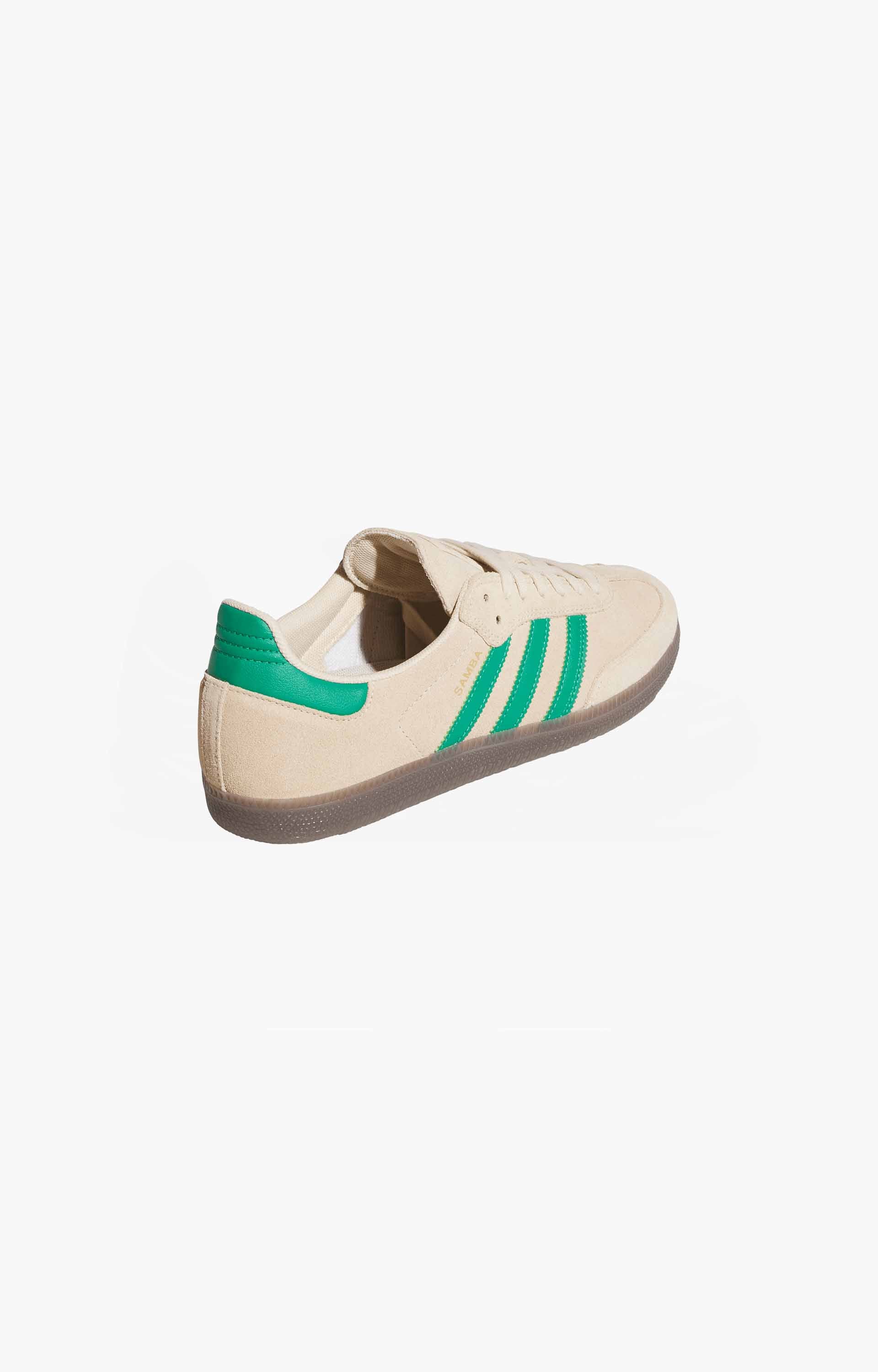 Adidas Samba Adv Shoe, Sand Strata/Court Green/Gum