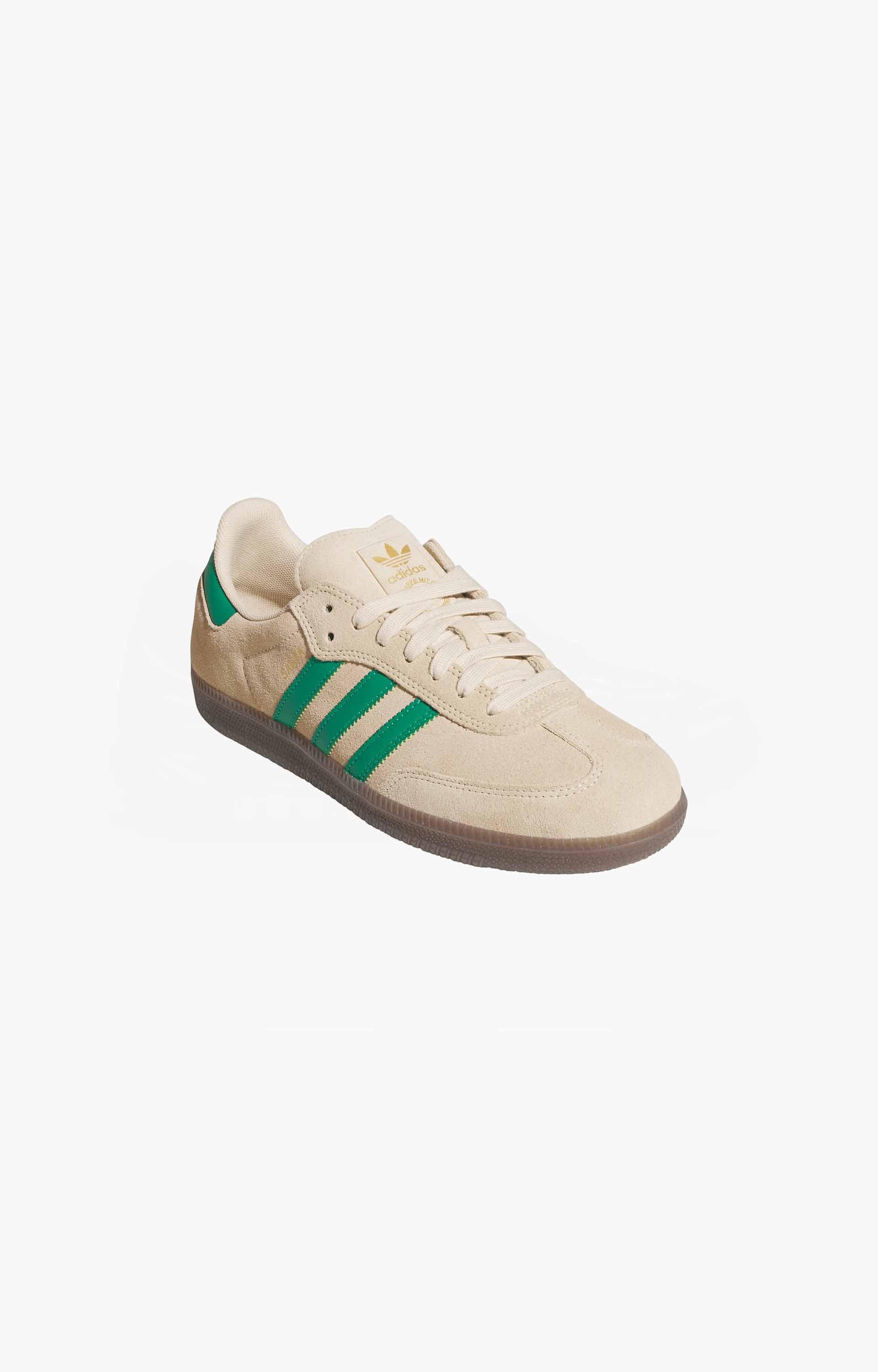 Adidas Samba Adv Shoe, Sand Strata/Court Green/Gum