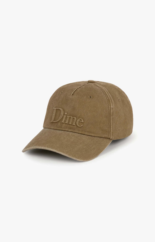 Dime Classic Embossed Uniform Cap, Gold Washed