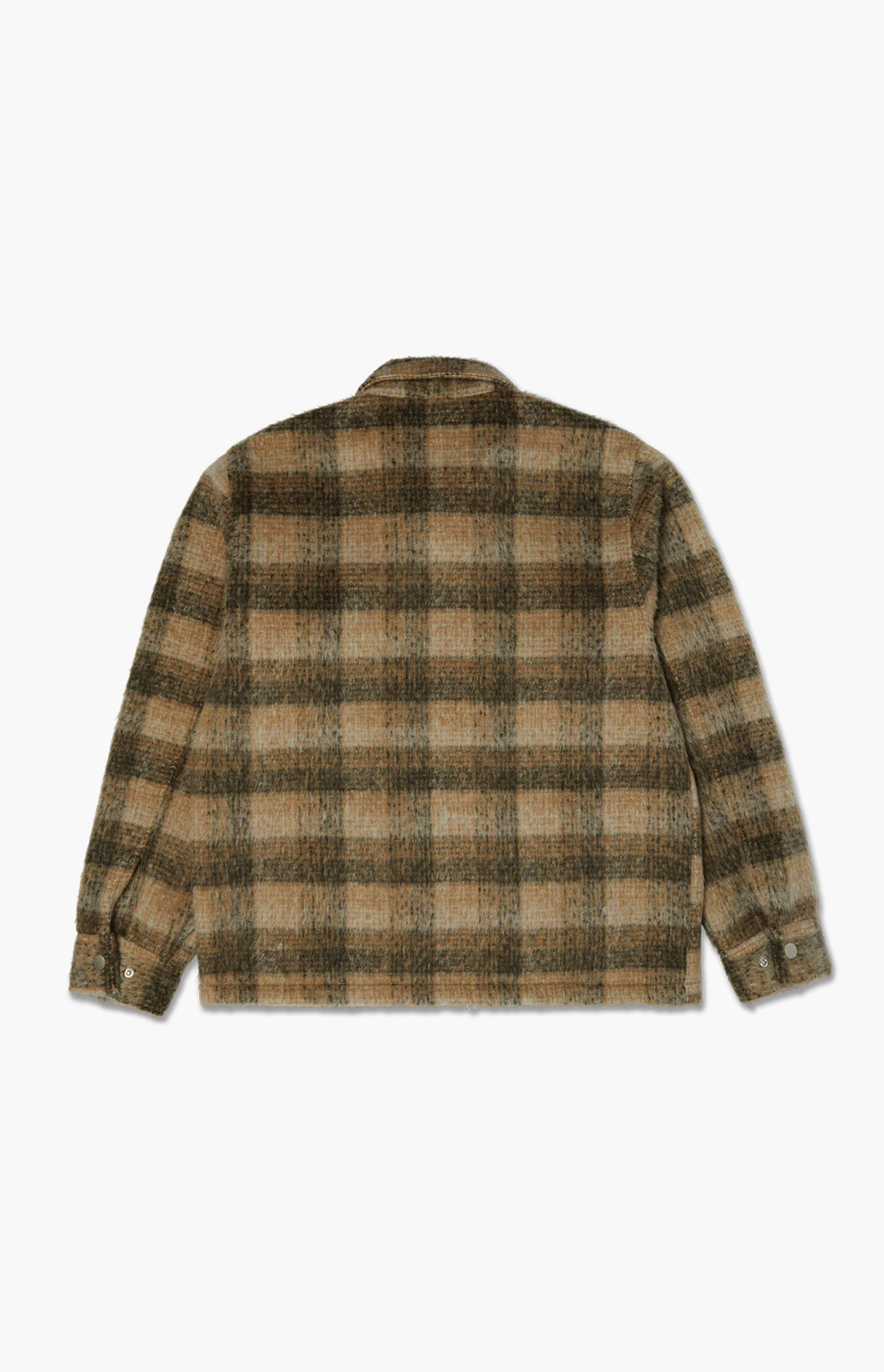 HUF Megablast Plaid Jacket, Desert