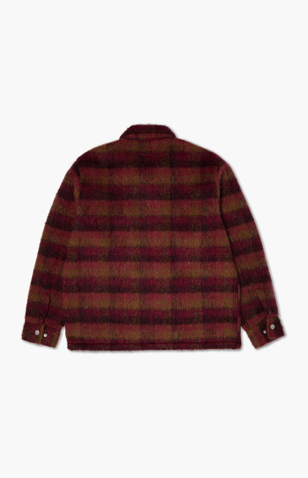 HUF Megablast Plaid Jacket, Berry