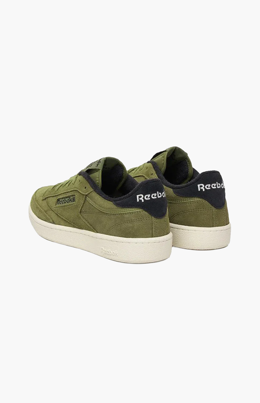 Reebok Club C 85 Vintage Shoes, Gritty Green/Black/Chalk