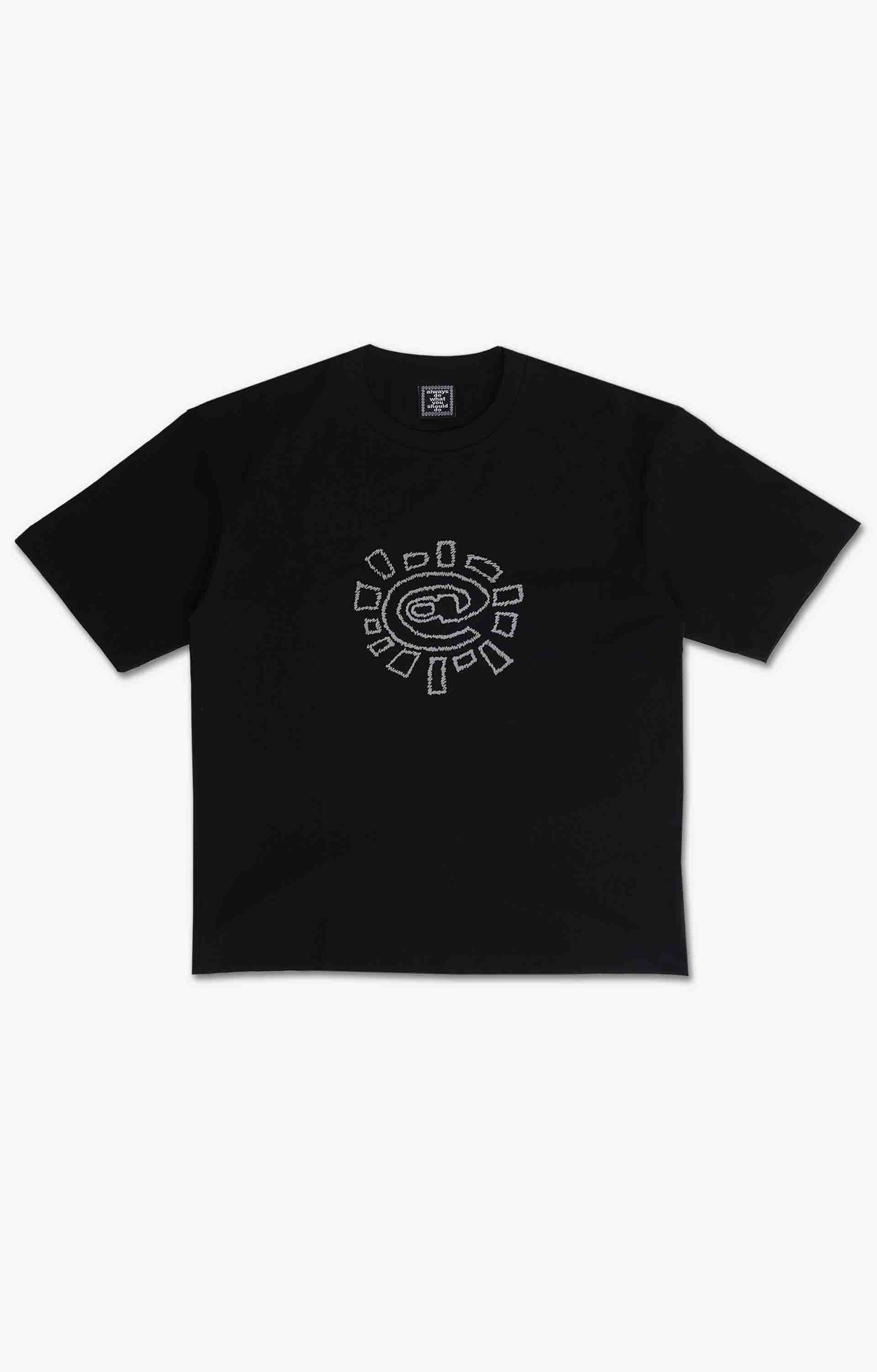 ADWYSD "Sketchy @Sun" T-Shirt, Black
