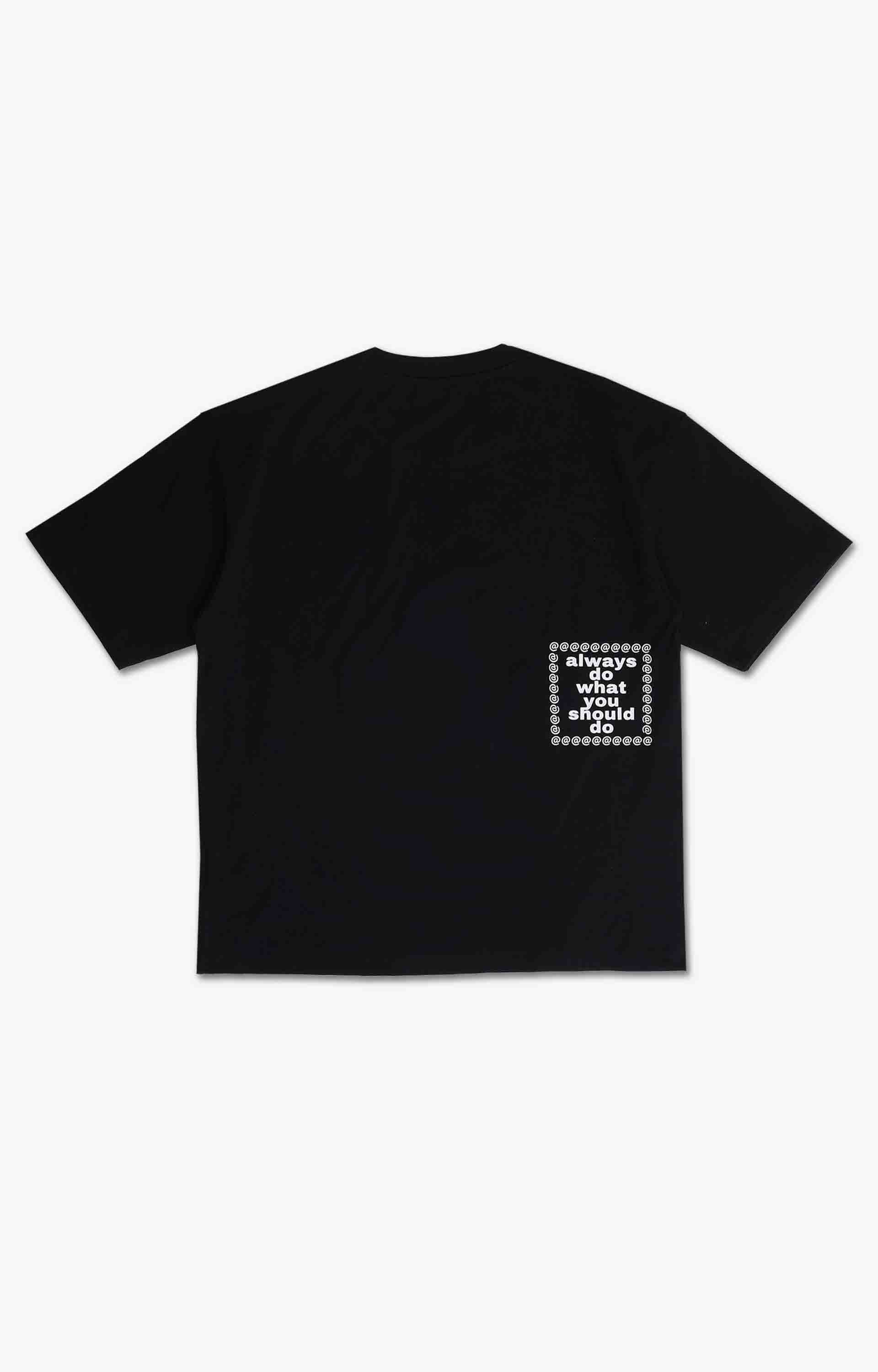 ADWYSD "Sketchy @Sun" T-Shirt, Black