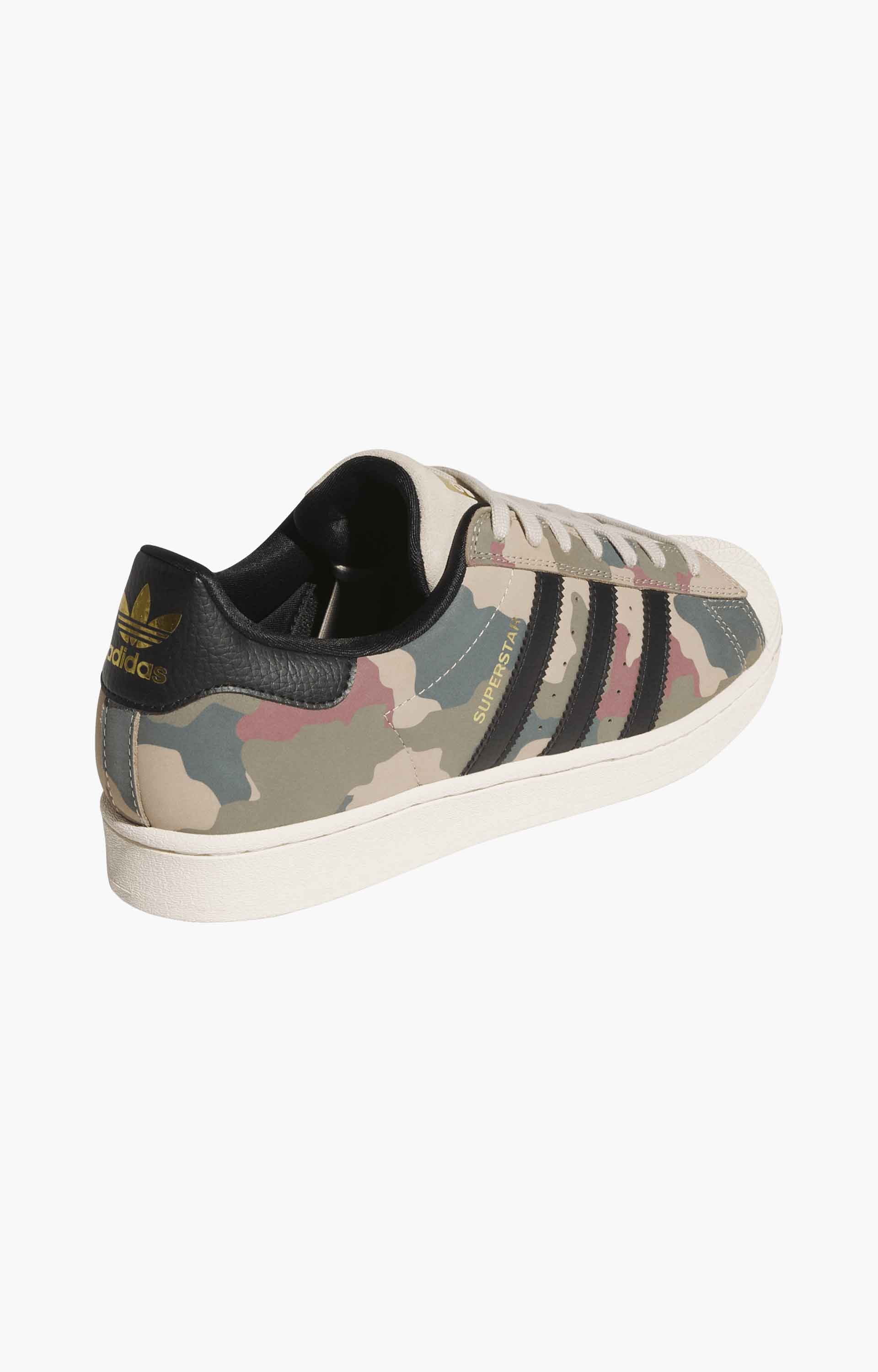 Adidas Superstar ADV Shoes, Khaki Heather/Core Black /Cloud White