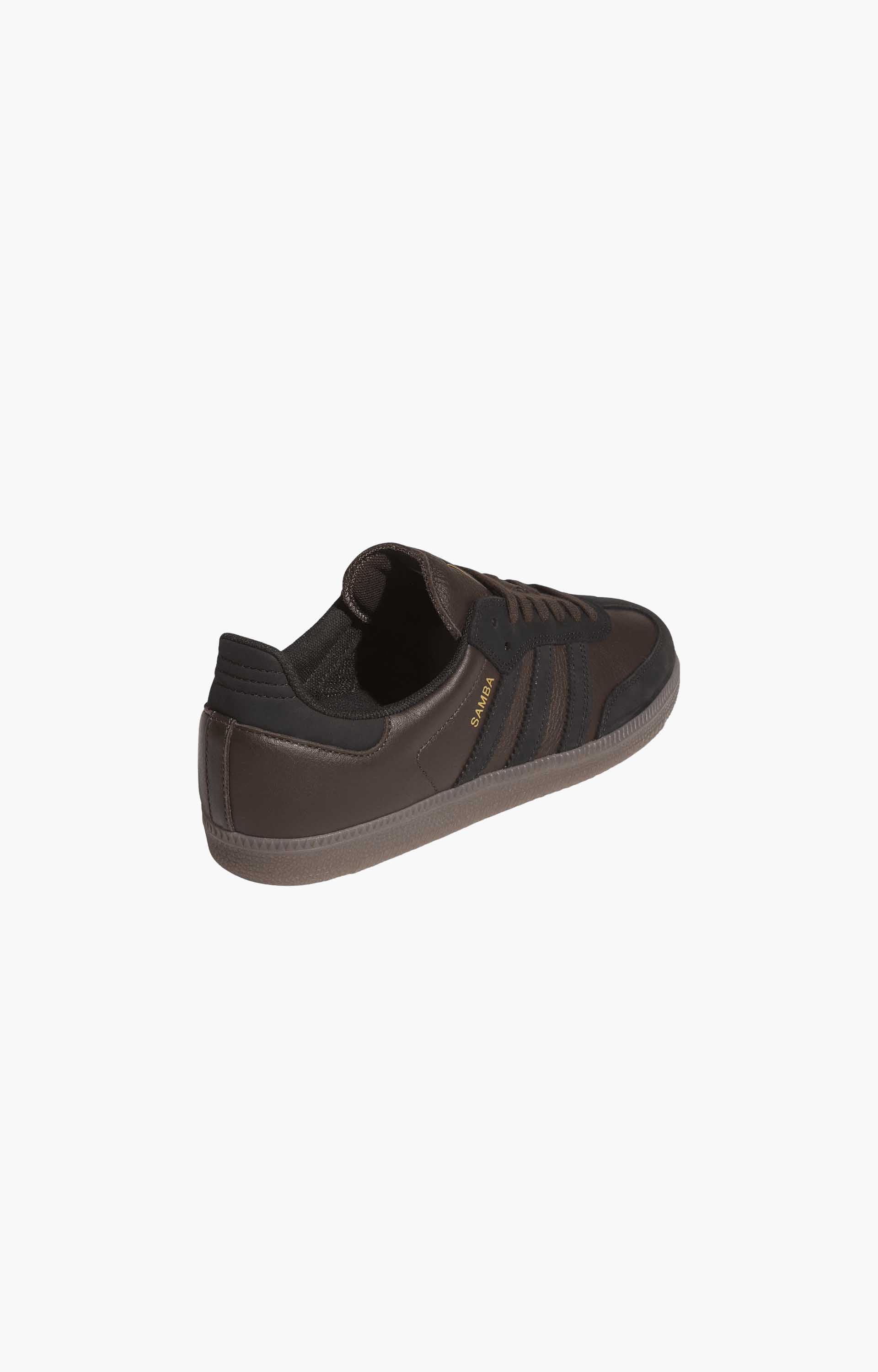 Adidas Samba Adv Shoe, Dark Brown/Core Black/Gum