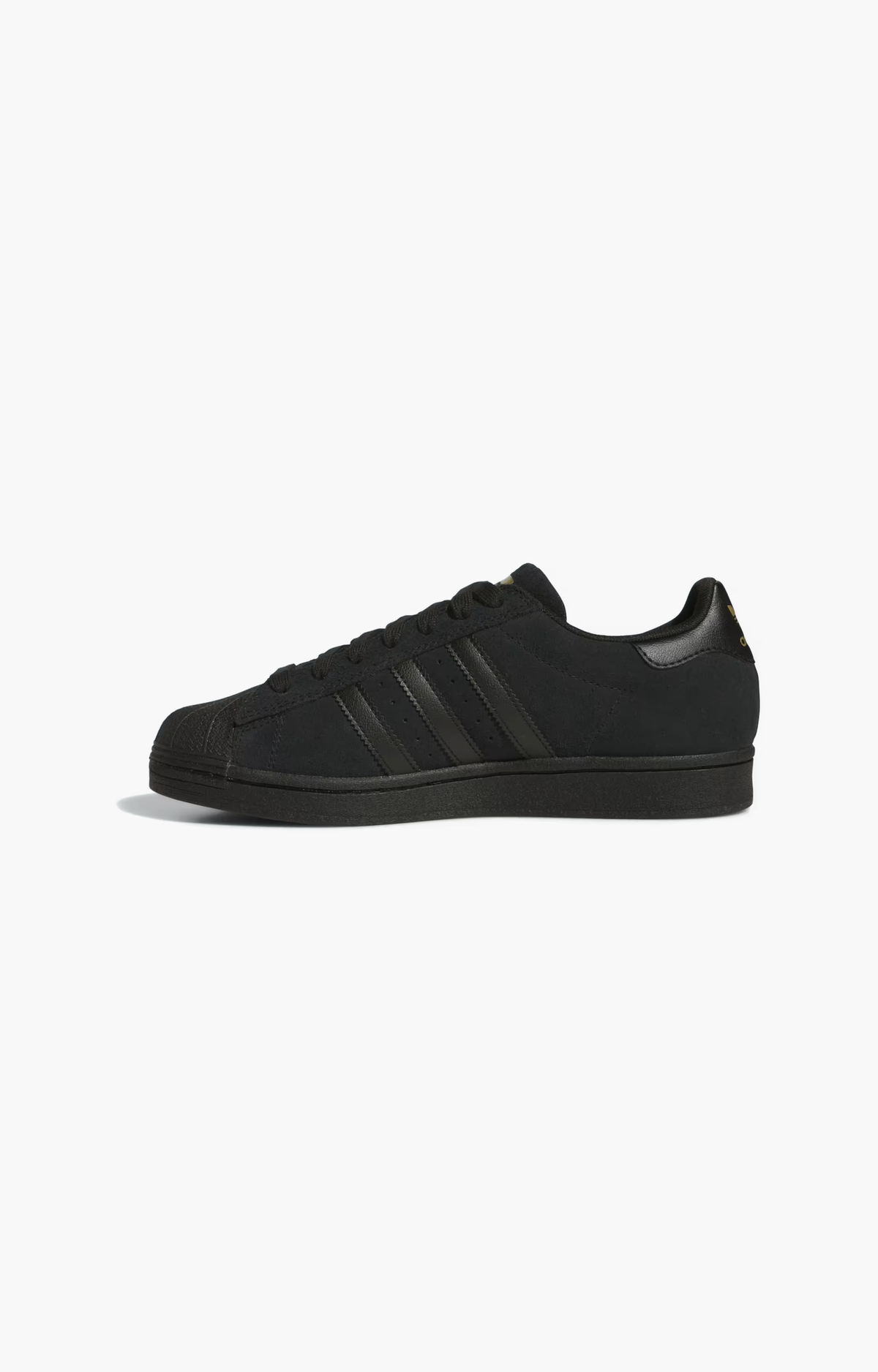 Adidas Superstar 80 ADV Shoe, Black/Black Suede