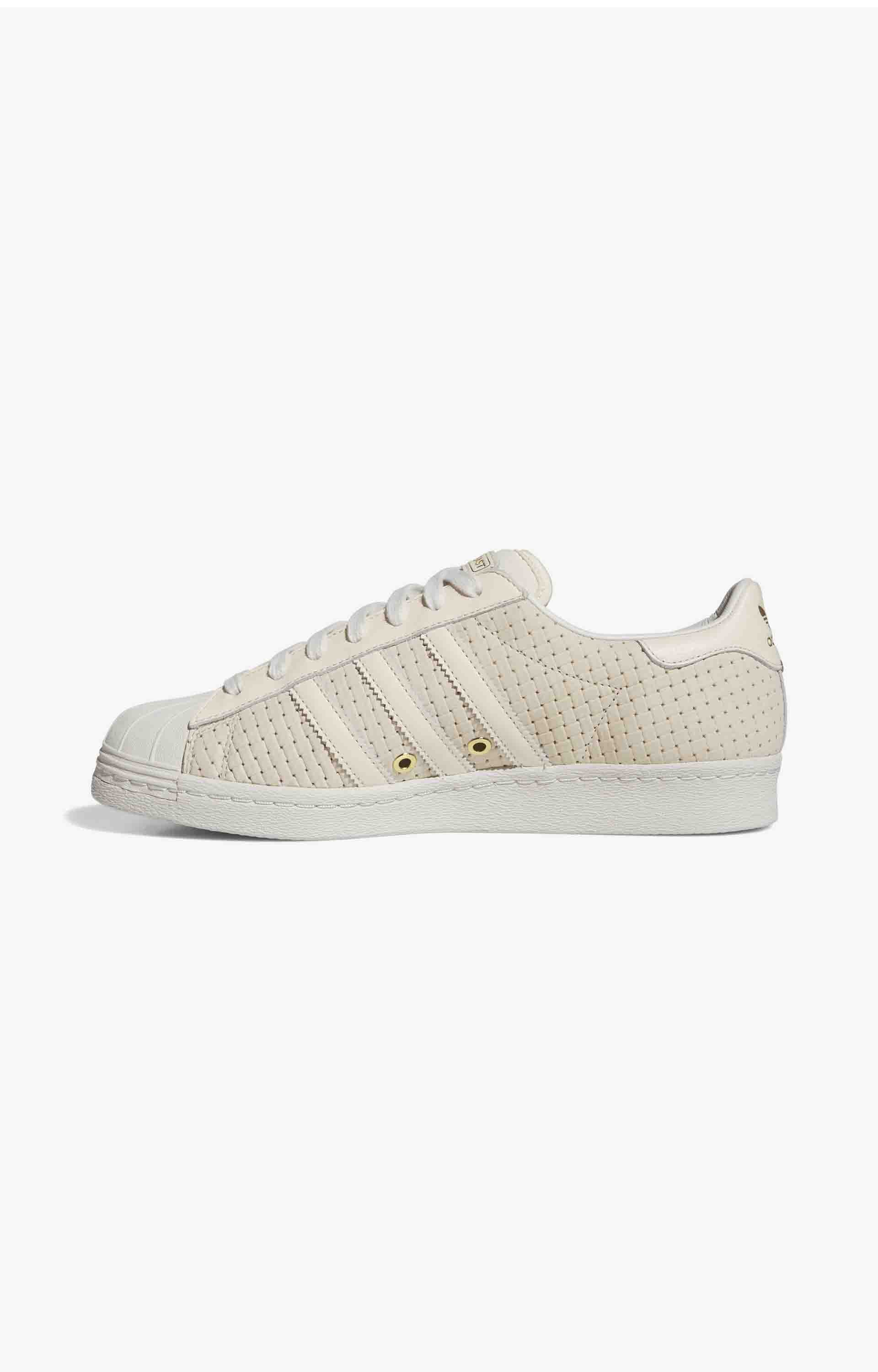Adidas x Arrow & Beast Superstar ADV Stuttgart Shoe, Wonder White/Crystal White