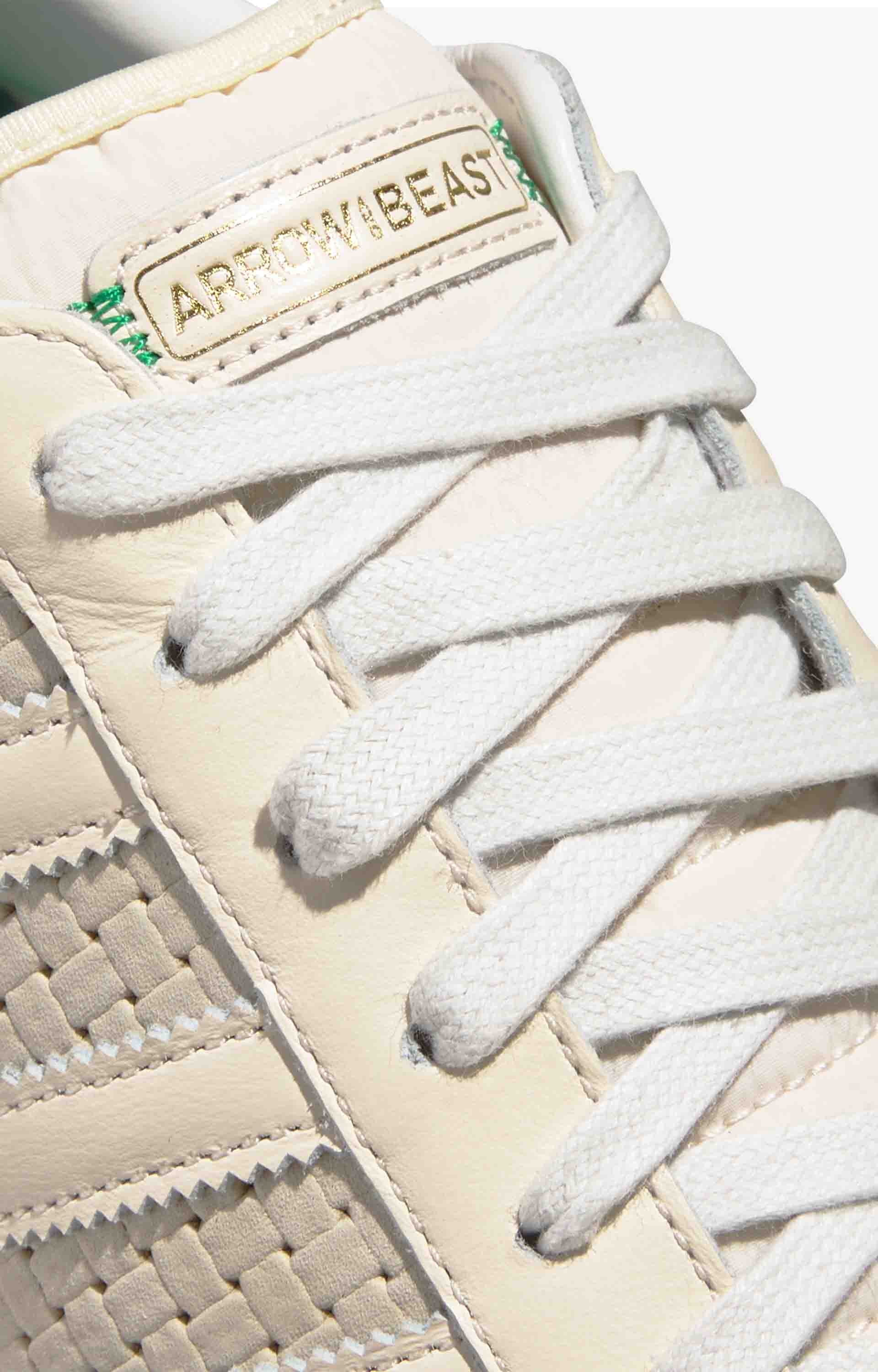 Adidas x Arrow & Beast Superstar ADV Stuttgart Shoe, Wonder White/Crystal White