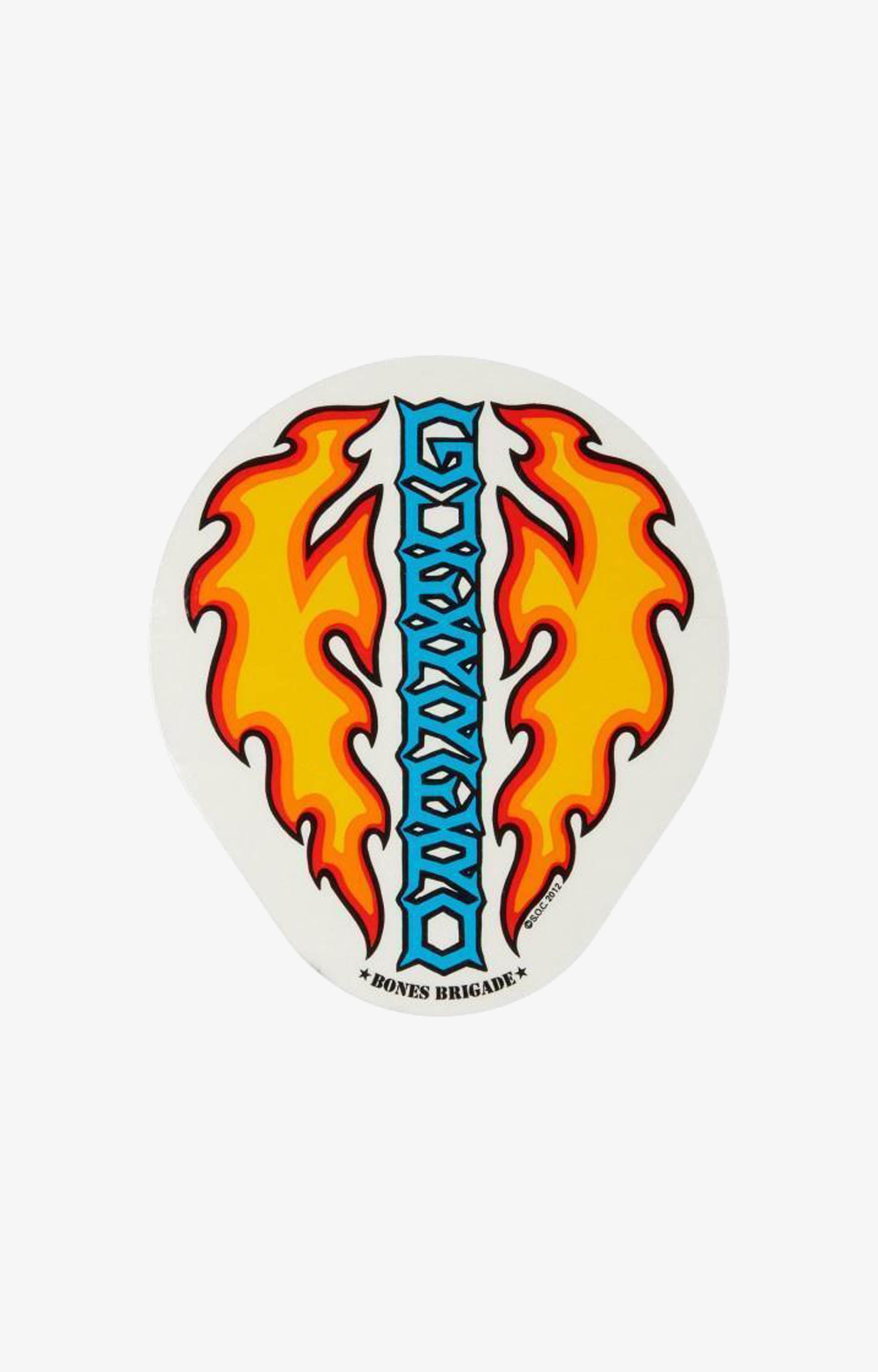 Bones Brigade Tommy Guerrero Sticker, 4.5"