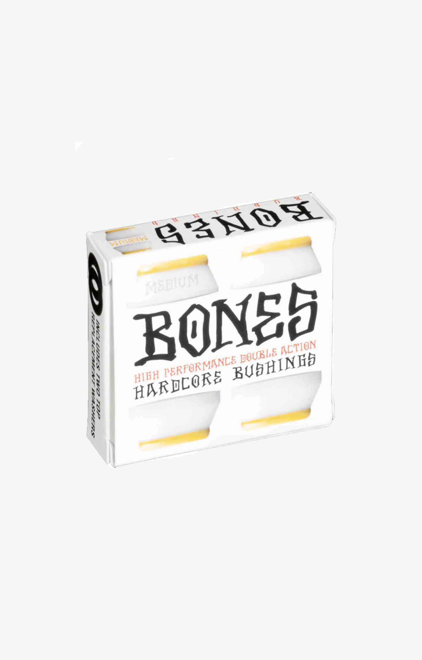 Bones Hardcore Medium 91A Bushings, White