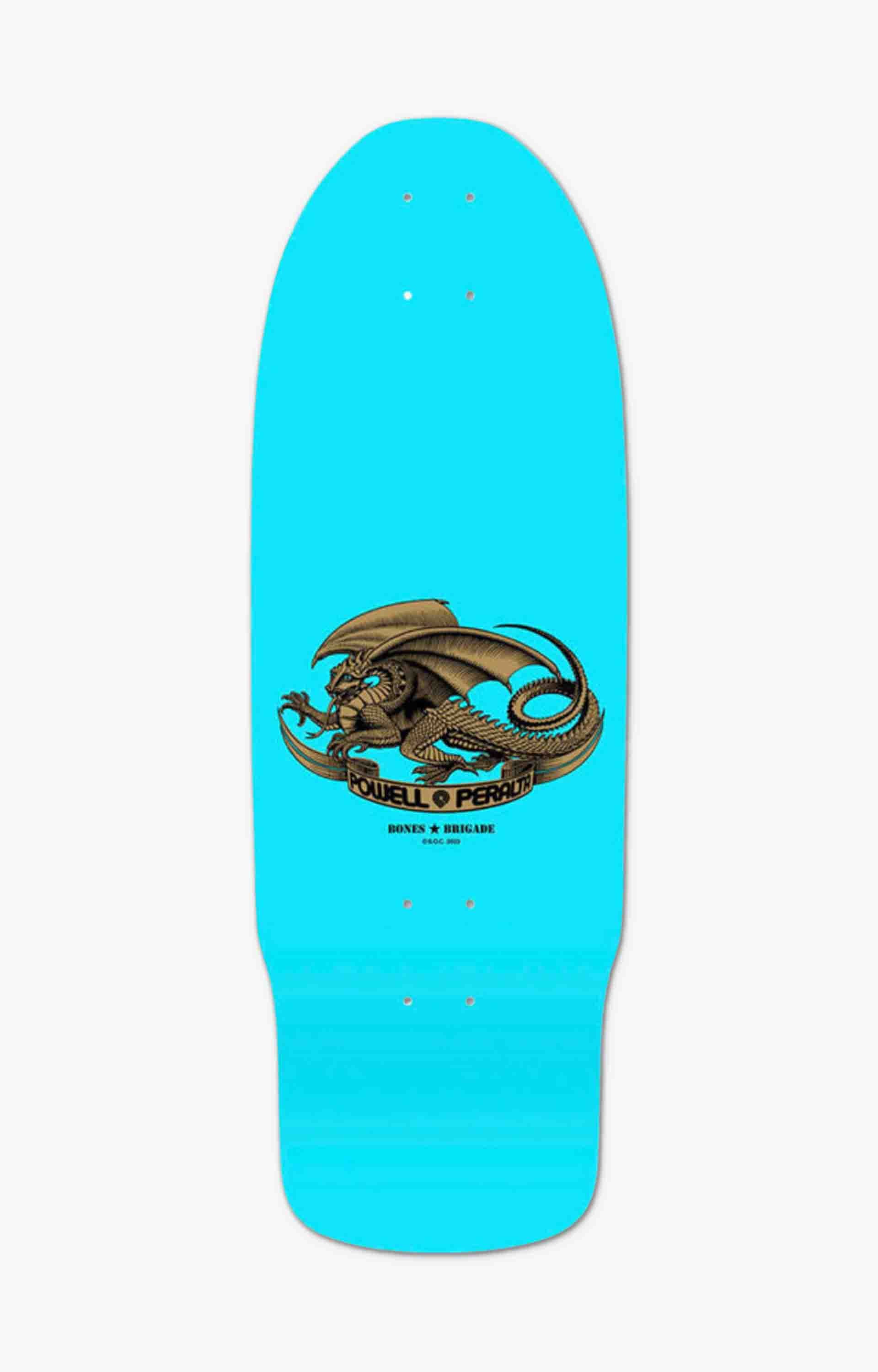 Powell Peralta Steve Caballero Bones Brigade "Series 15" Skateboard Deck, Light Blue