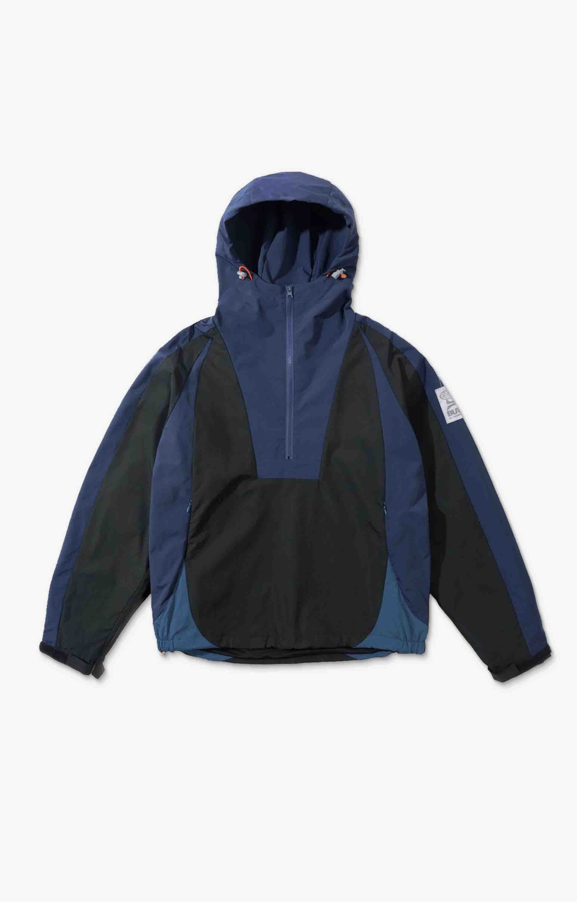Butter Goods Contour Anorak, Navy/Black