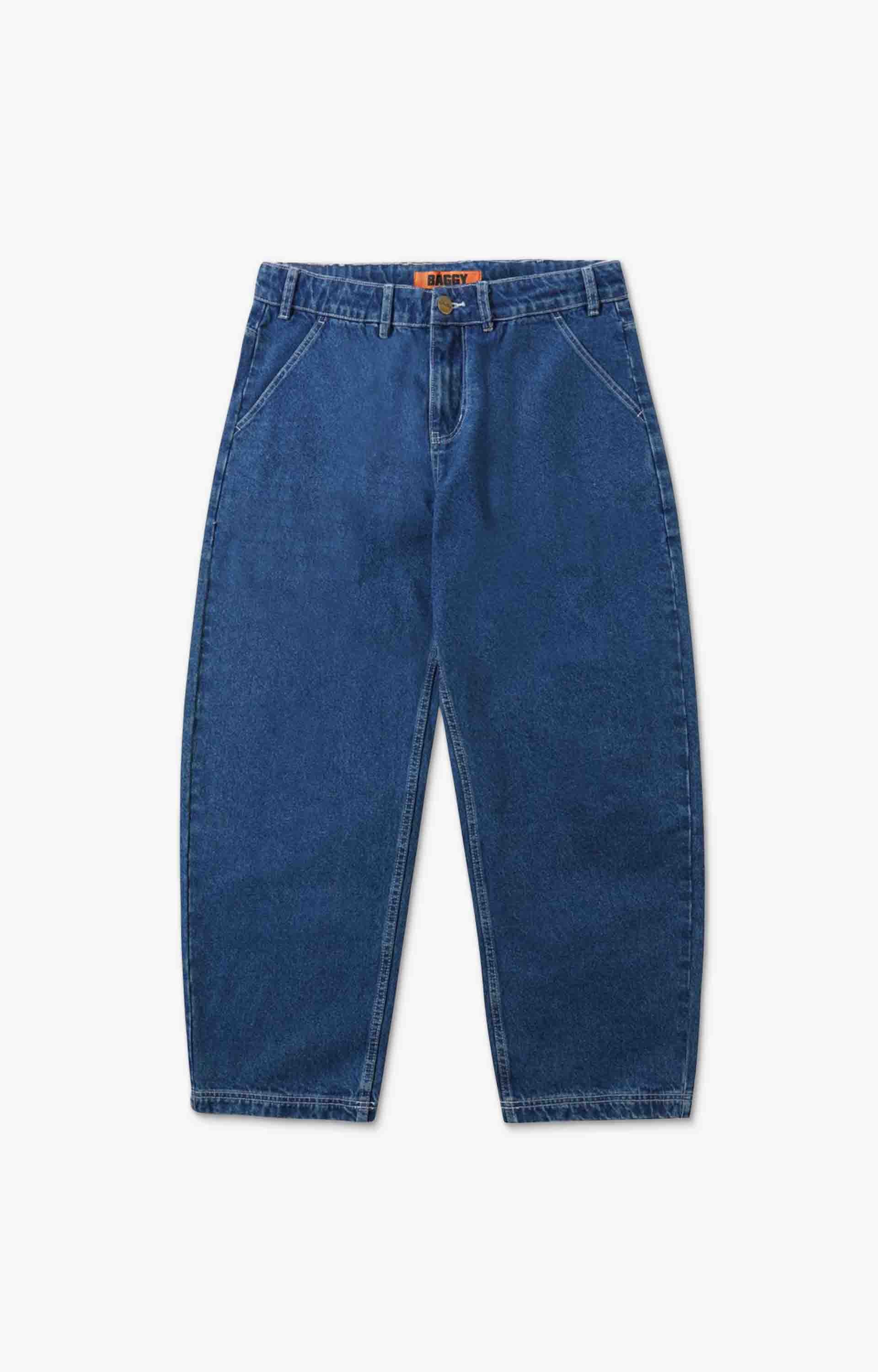 Butter Goods Scribble Denim Jeans, Mid Blue