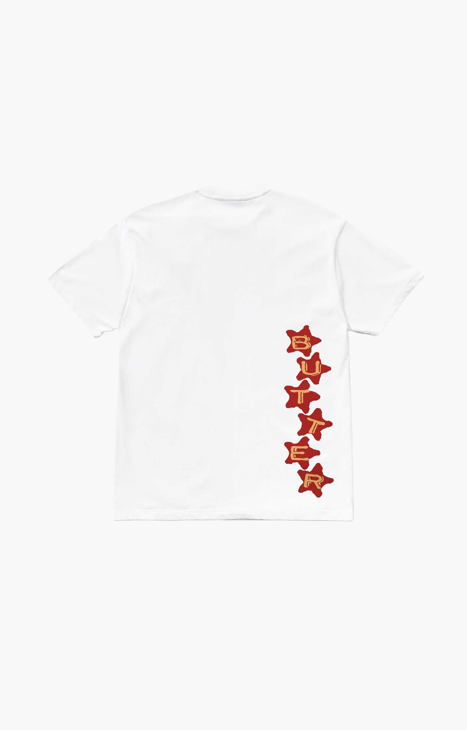 Butter Goods Stars Tee, White