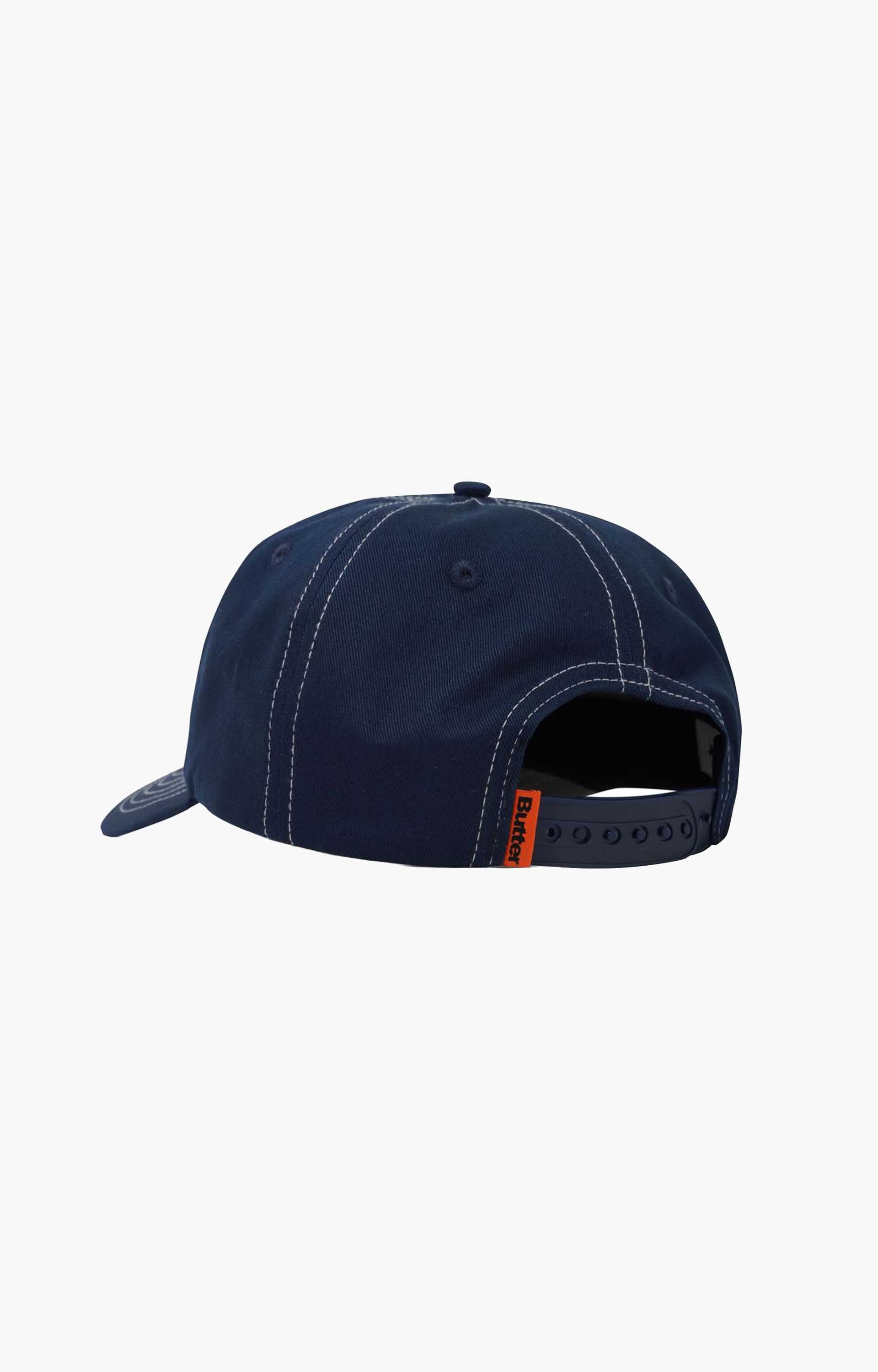 Butter Goods Nail 5 Panel Cap, Navy