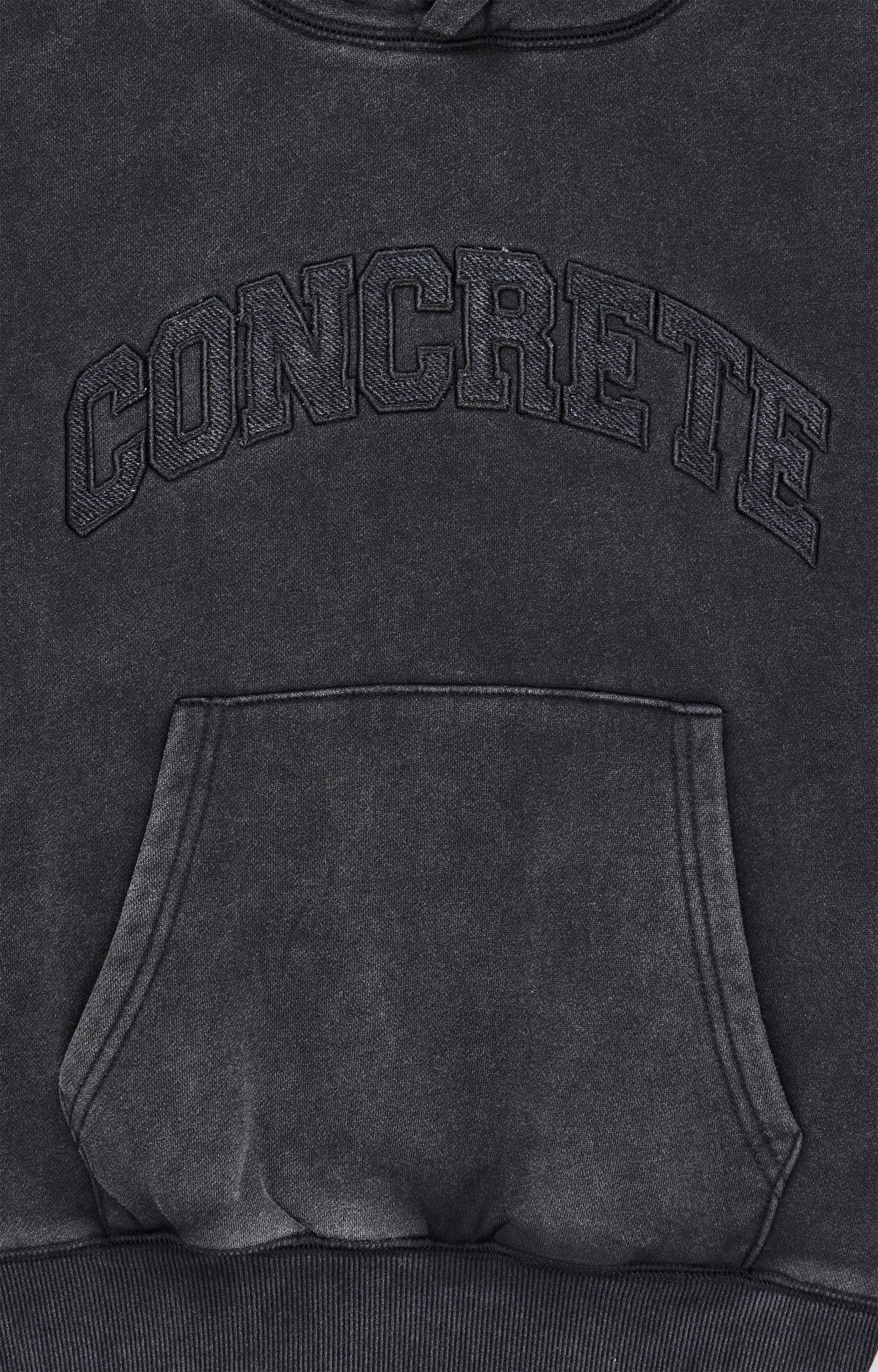 Concrete Youth League Hoodie, Washed Black