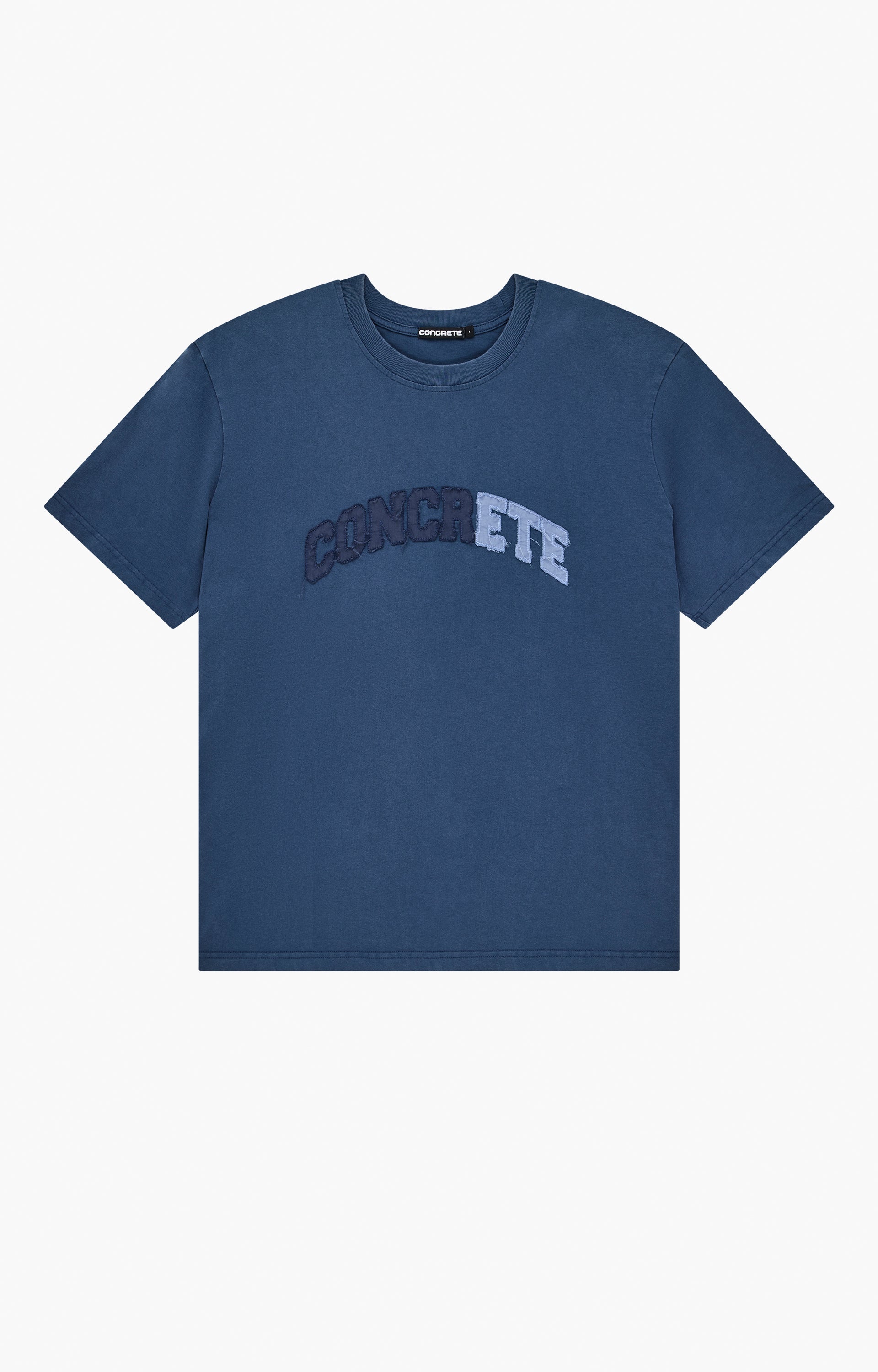 Concrete League T-Shirt, Spliced Blue