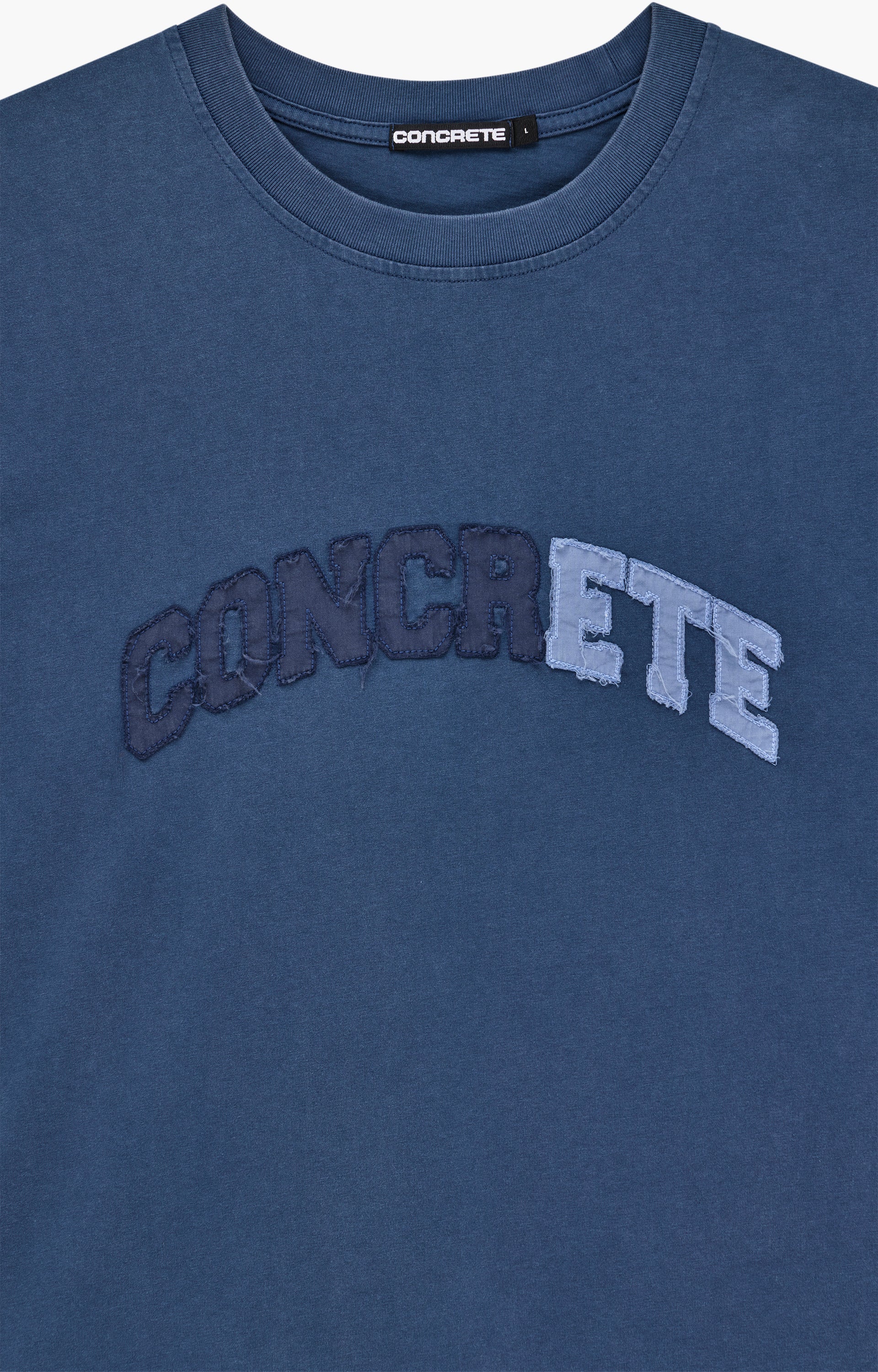 Concrete League T-Shirt, Spliced Blue