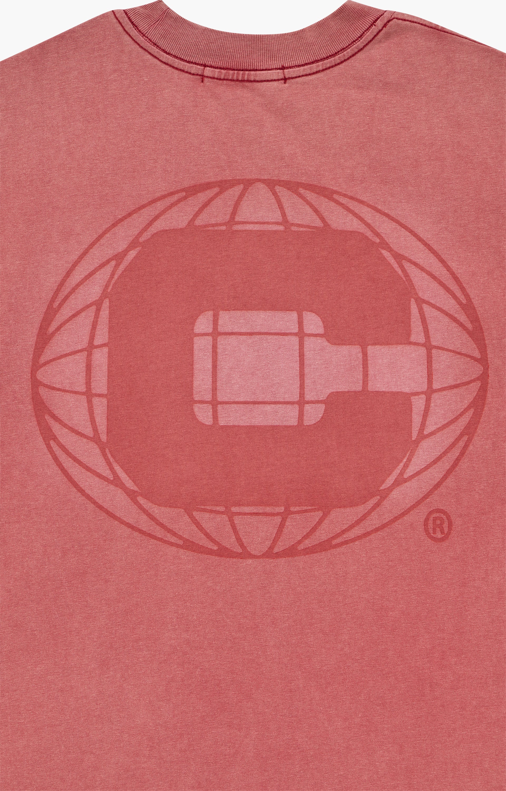 Concrete Sunfade International T-Shirt, Rosso