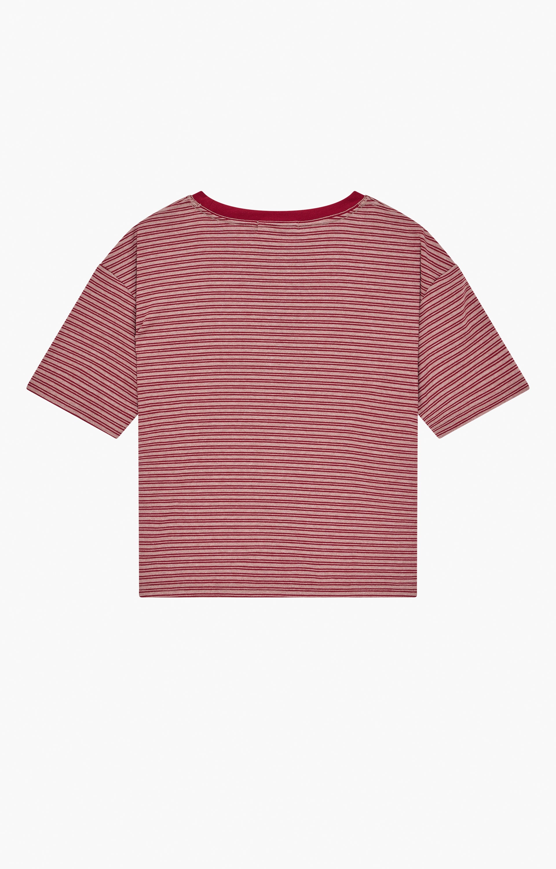 Concrete Youth Linework T-Shirt, Taupe/Crimson