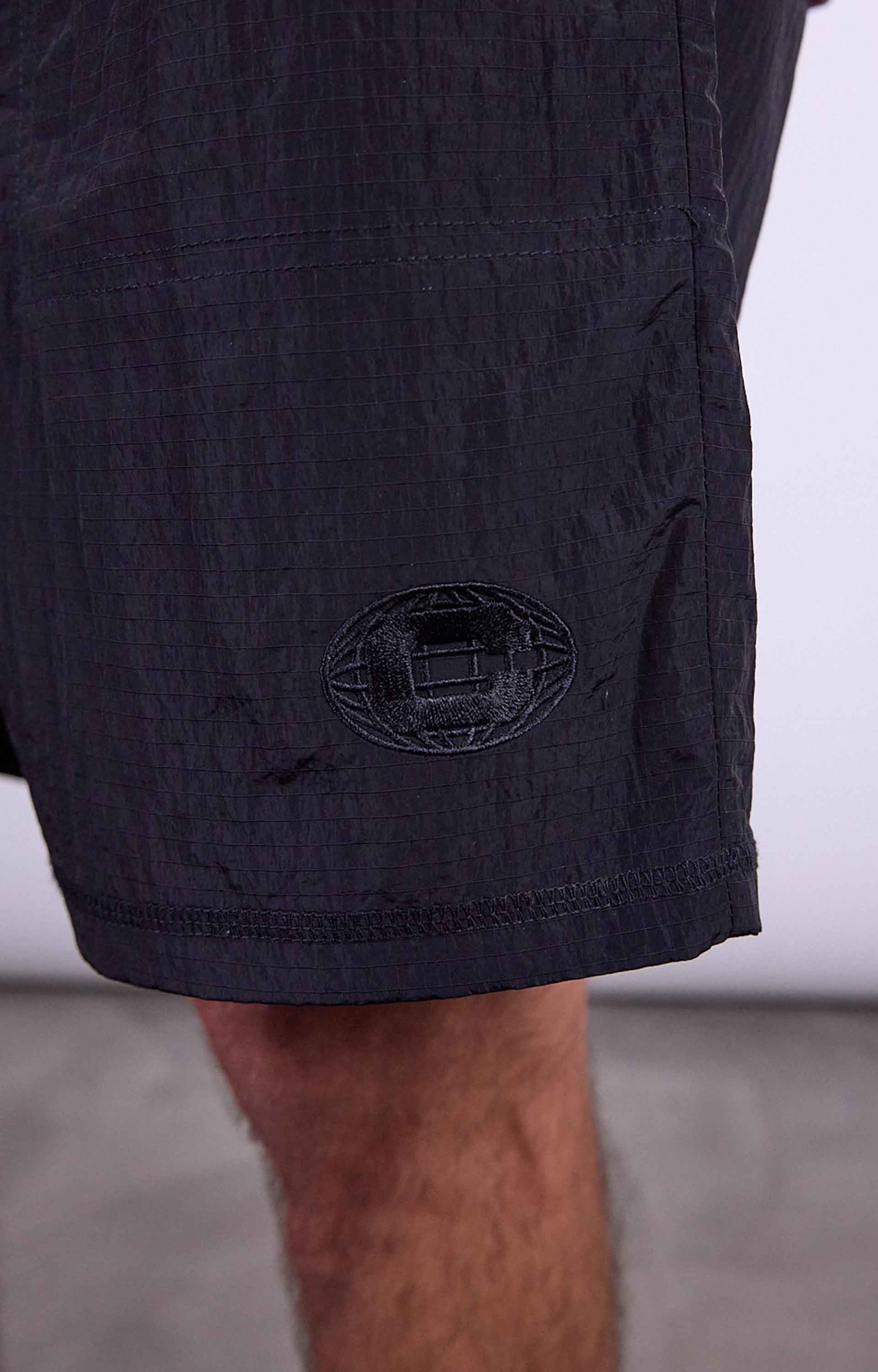 Concrete International Ripstop Nylon Short, Black