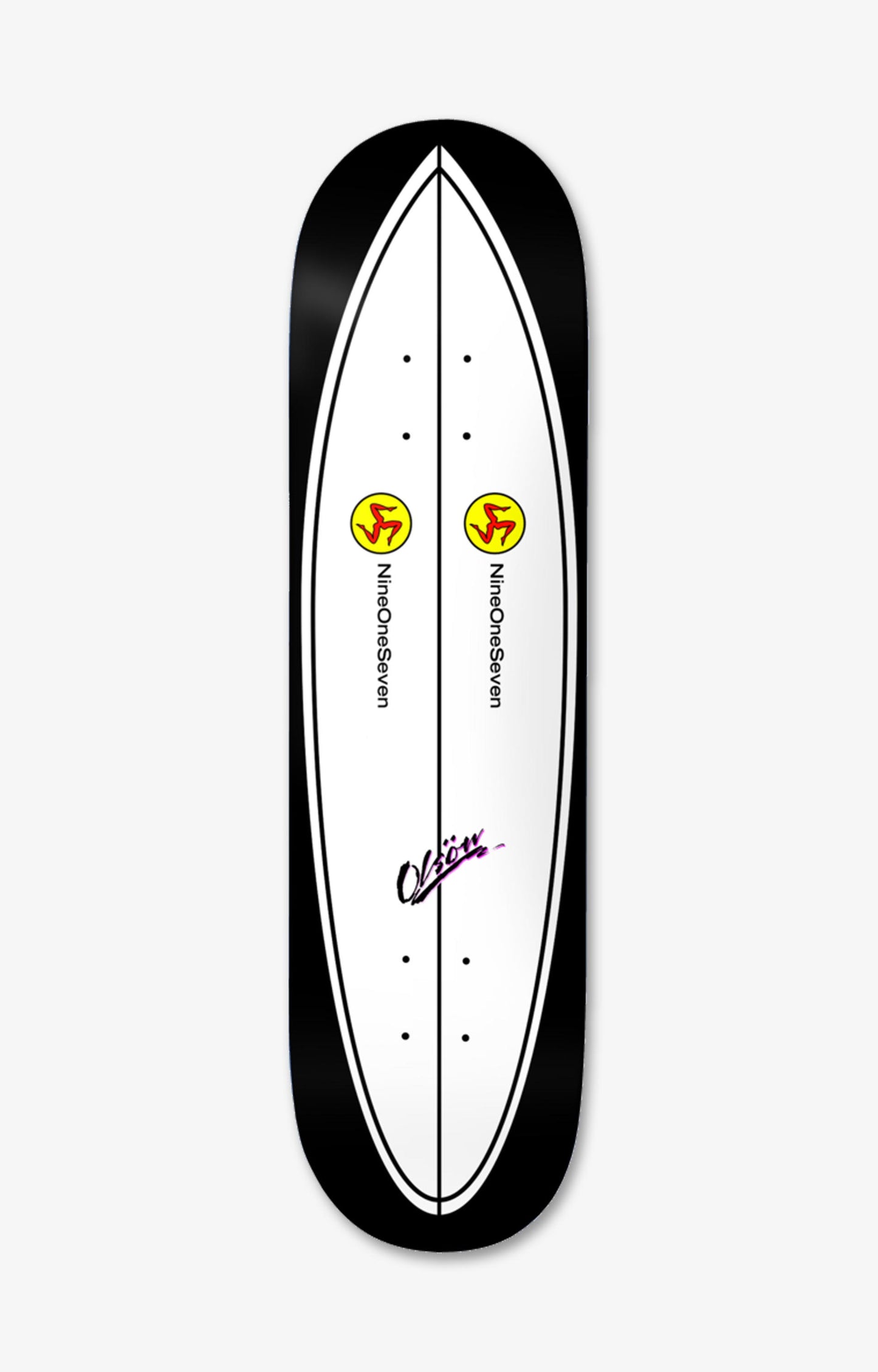 Call Me 917 Surf Skateboard Deck, 8.5