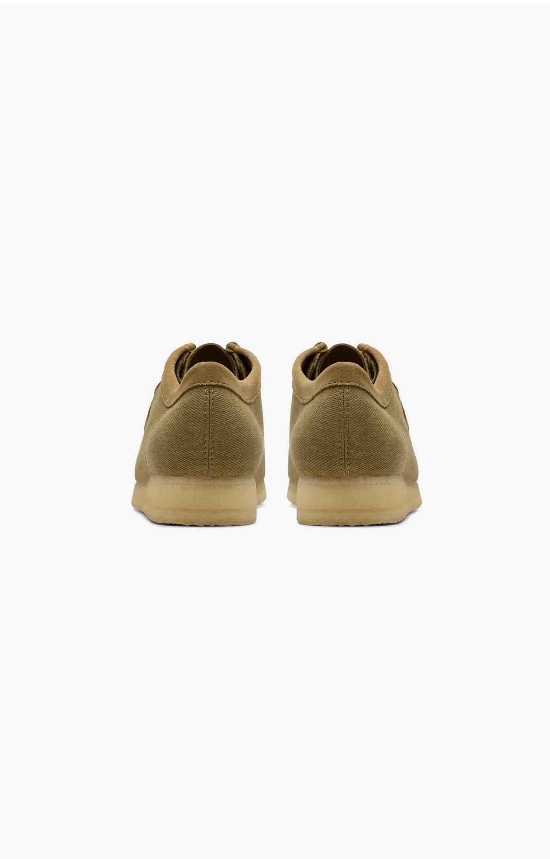 Clarks Originals Wallabee, Olive Canvas